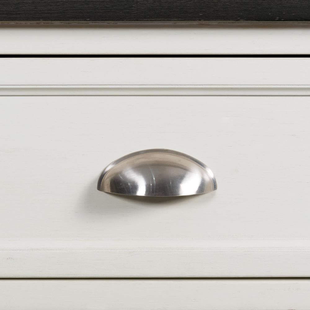Jamison Rustic Gray and White Two-Tone Server with Drawers