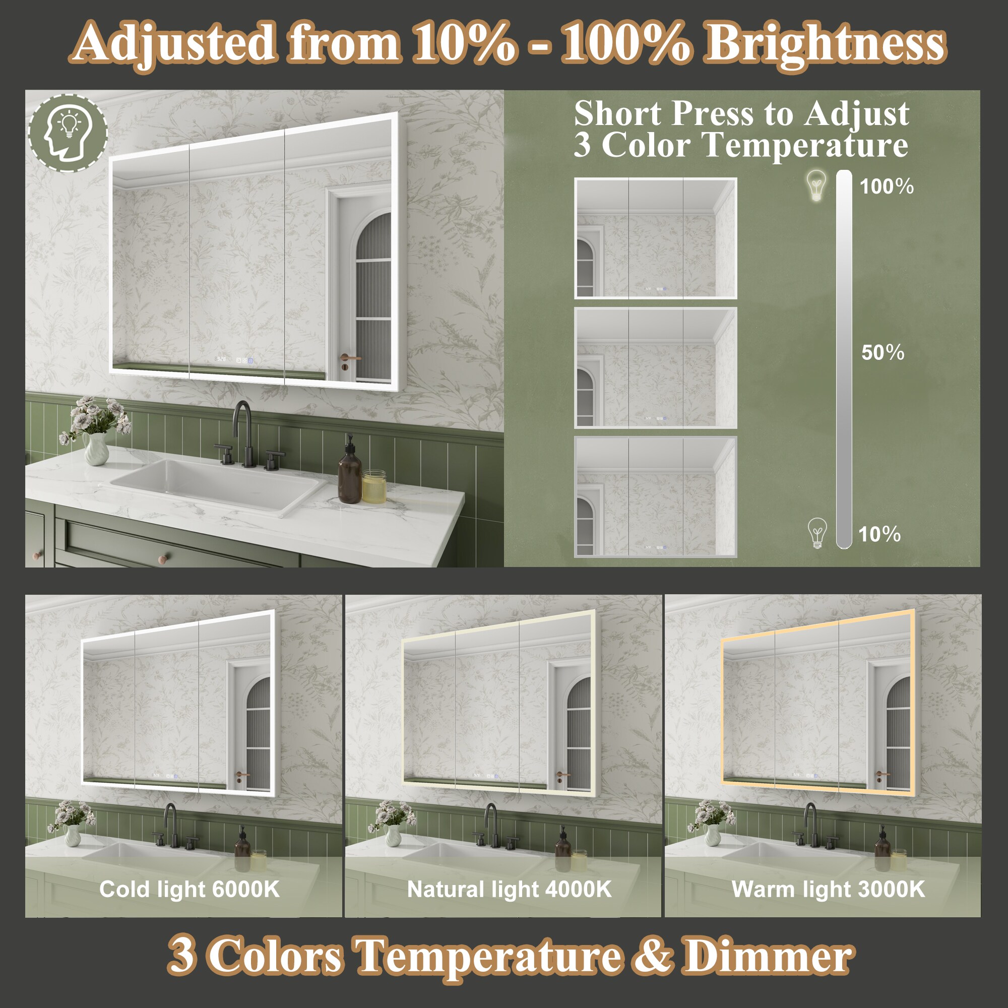 ExBrite EBMC4836V6TX Bathroom-Medicine-Cabinets - View #5