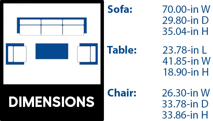 Style Selections LG-21119-4PCBLE Patio-Conversation-Sets - View #18