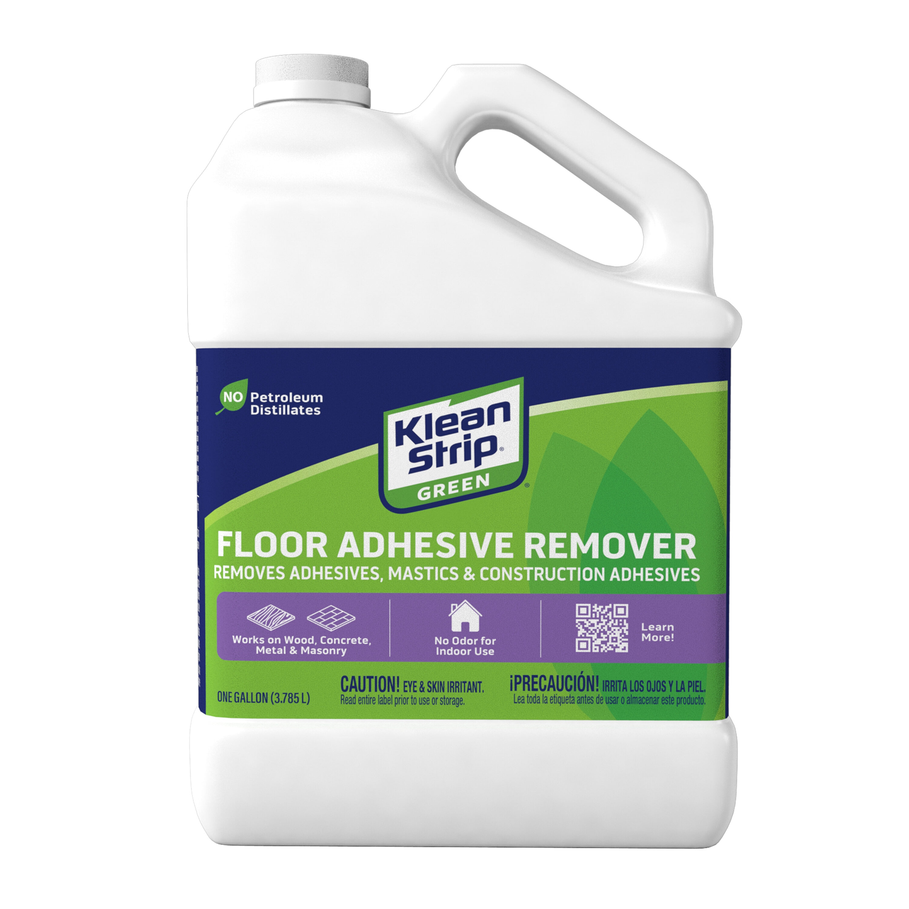 Klean Strip Green Klean-Strip Green Floor Adhesive Remover, 1 Gallon -  Scented Liquid Pour Bottle - Removes Adhesives, Mastics, Liquid Nails in  the Adhesive Removers department at