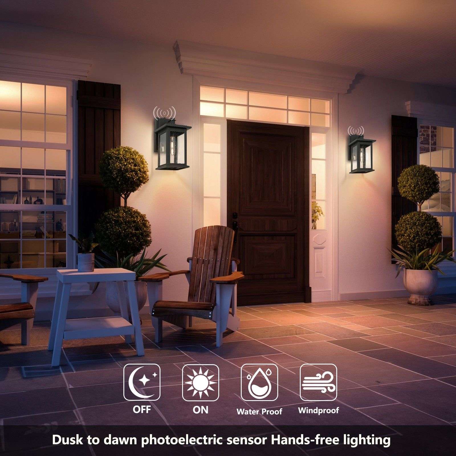 Flynama WF001-XDD-014 Outdoor-Wall-Lighting - View #4