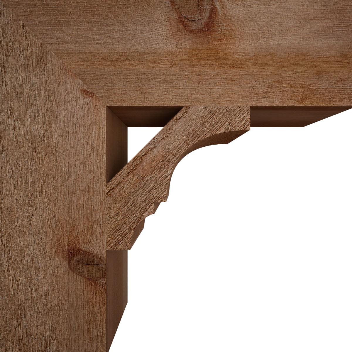 Ekena Millwork BKT06X20X20BOA05RWR corbels - View #3