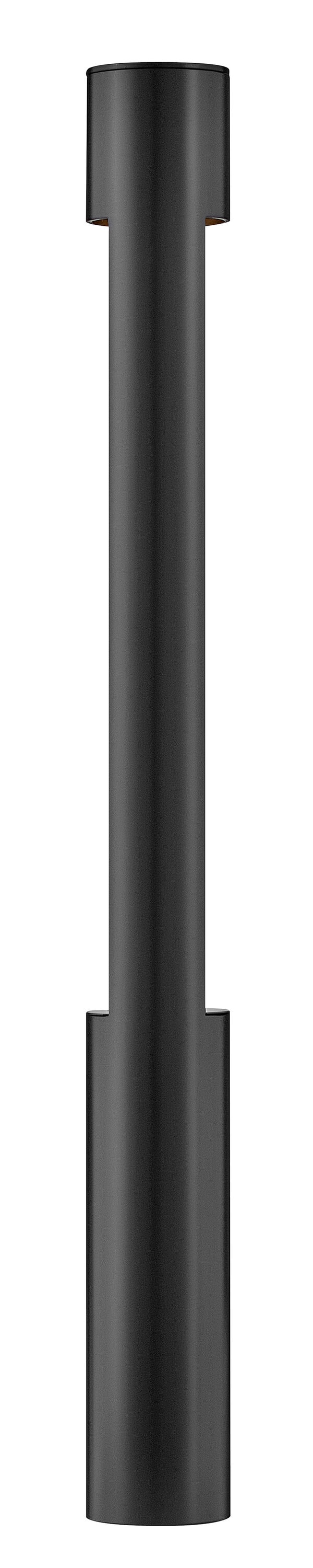 Satin Black 30" Aluminum LED Pathway Bollard Light