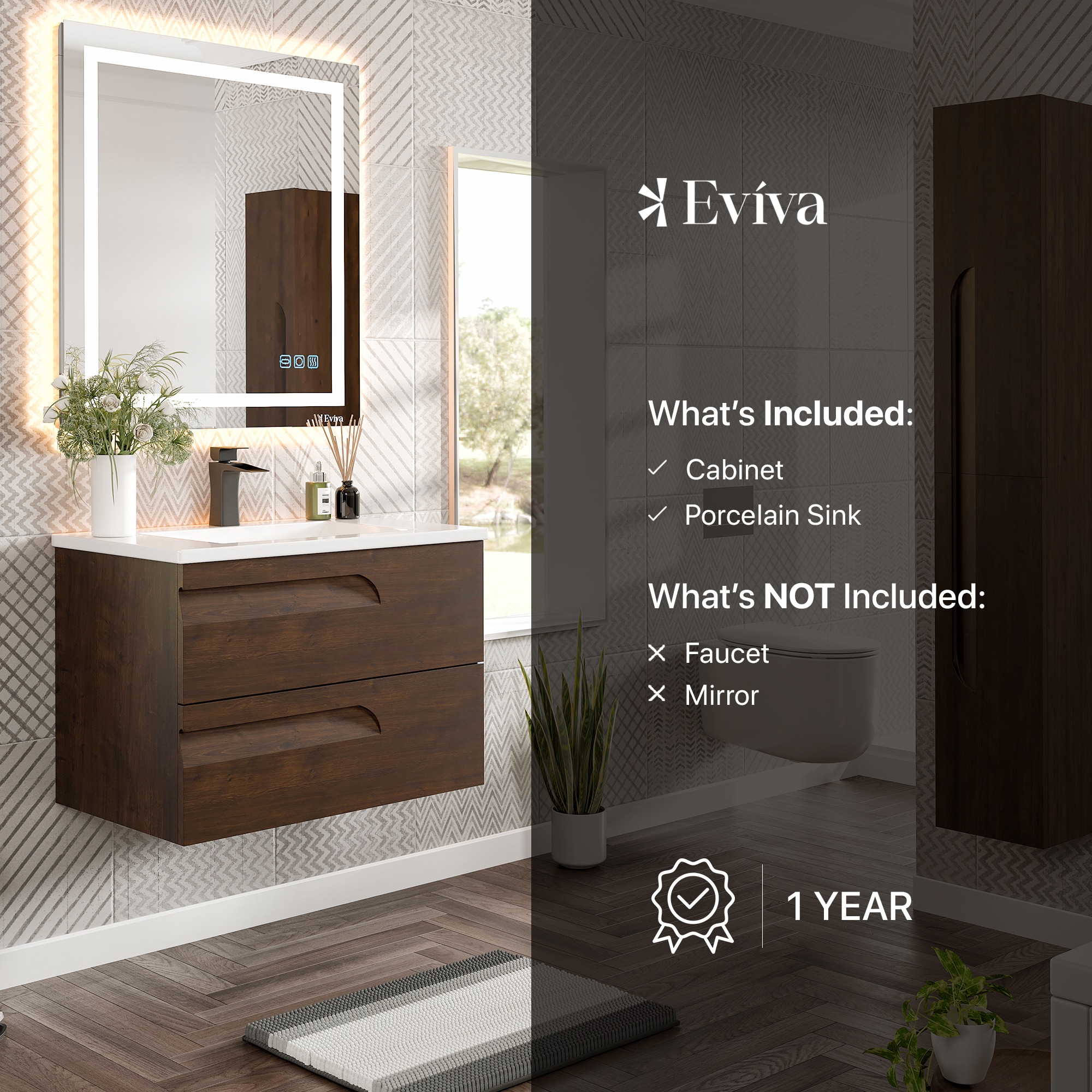 Eviva EVVN23-32RW-WM Bath-Vanity-Combo - View #7