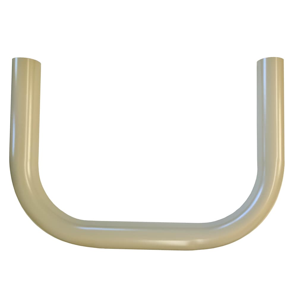 Wolf Handrail WHA300-DT 1.9-in x 12-in Desert Tan Painted Aluminum Interior/Exterior Handrail end loop