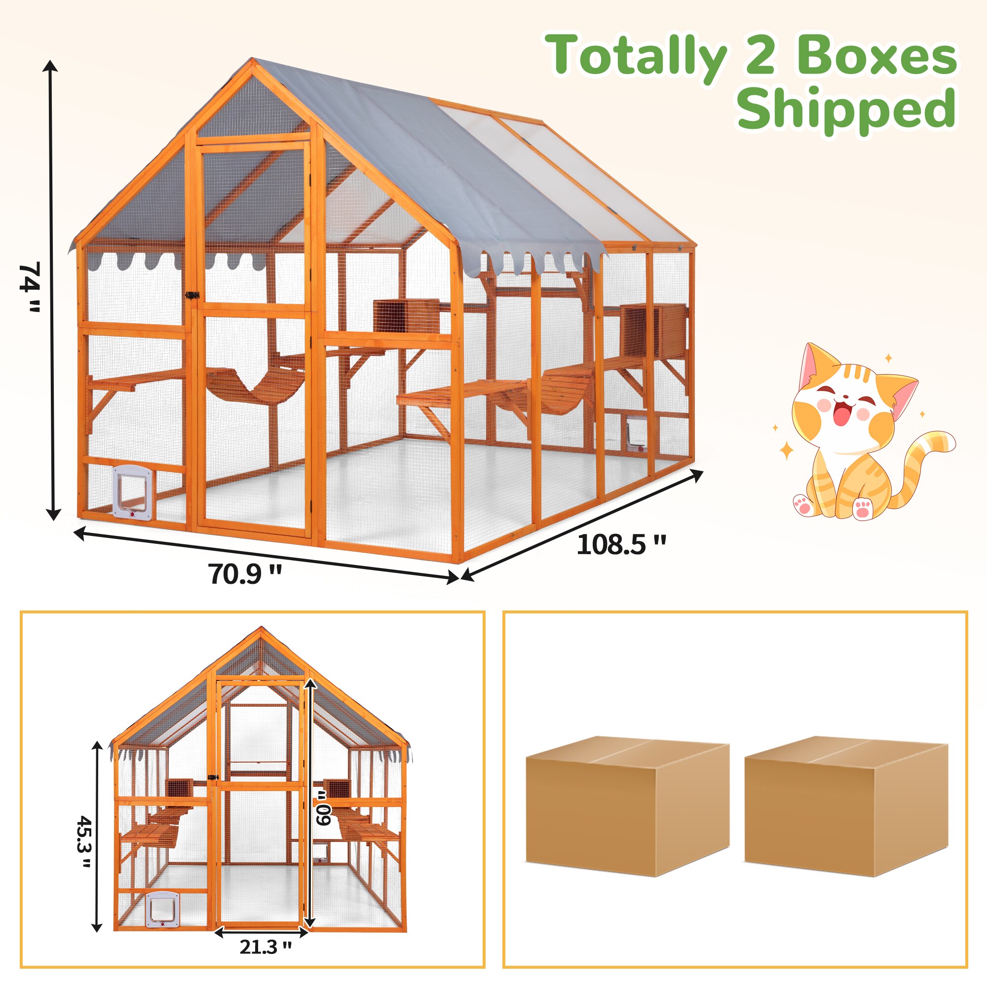 Coziwow CW12E0650-L02 Dog-Houses - View #6