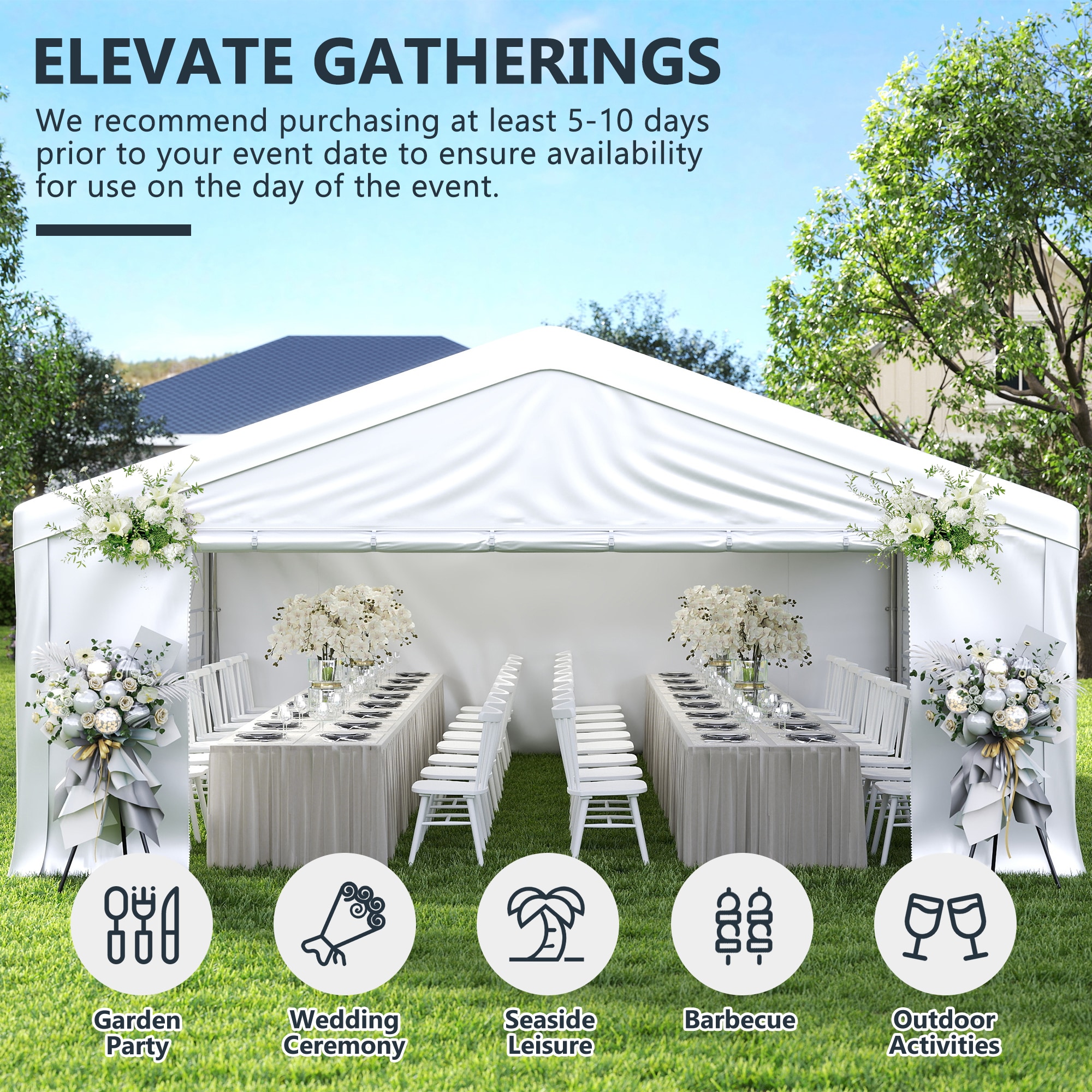 Coveronics LW-PT001-2020WT tents - View #8