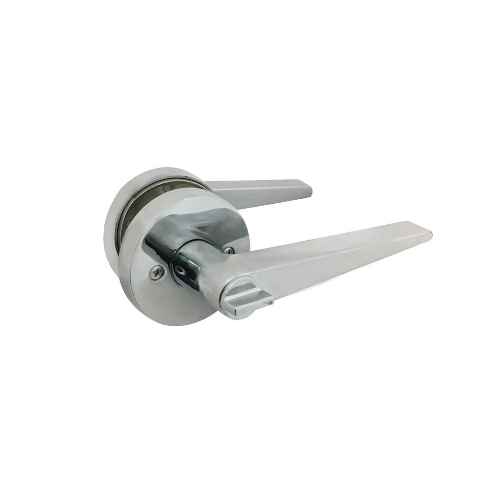 Design House Lyss Polished Chrome Universal Privacy Door Handle at