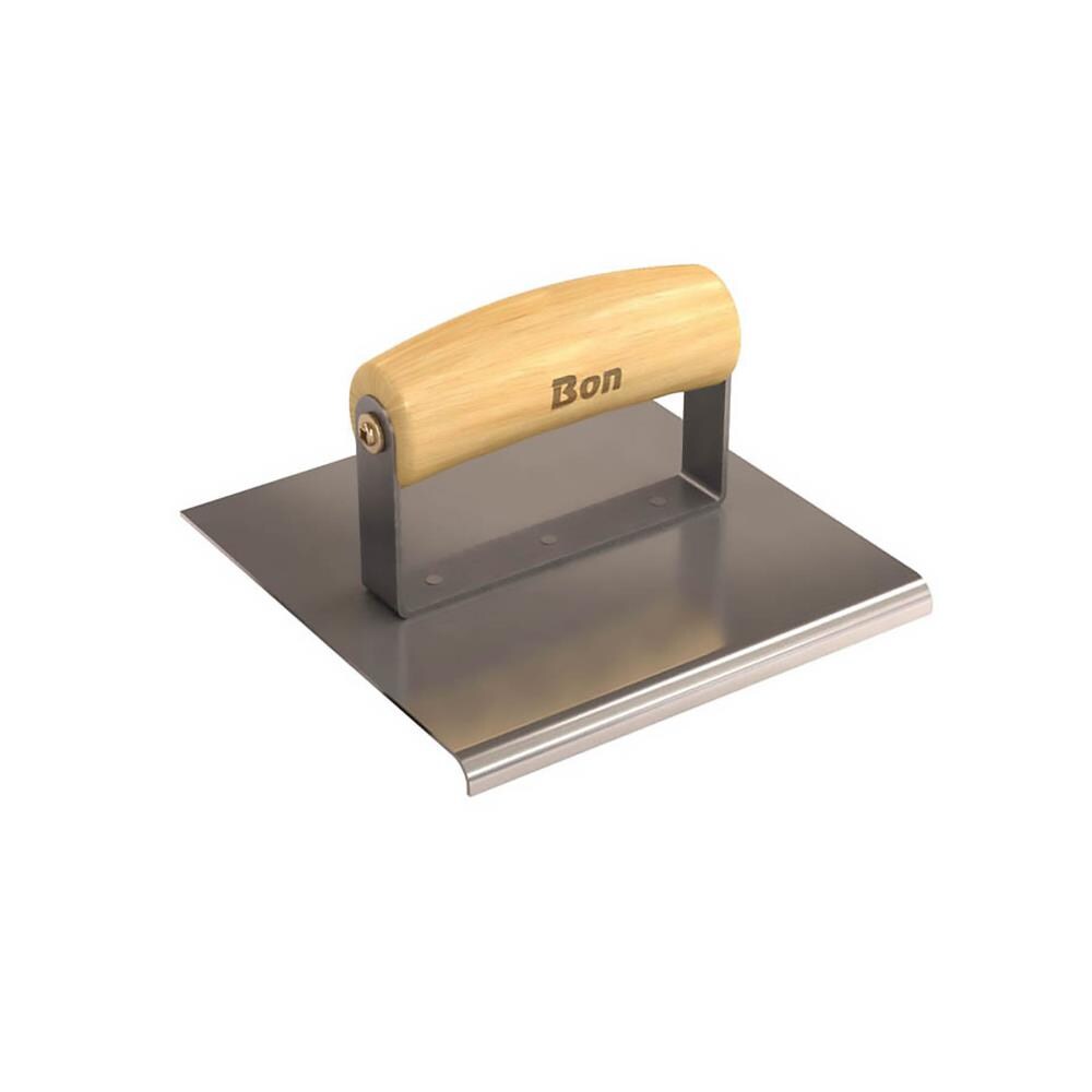 Bon Tool 12-418 6-in x 6-in Stainless Steel Concrete Edger with 0.25-in Radius