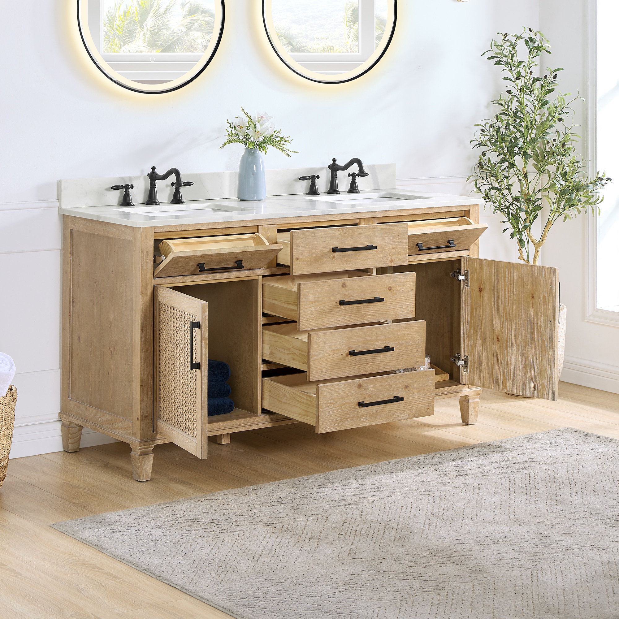 Altair 560060-WF-CWQ-NM Bath-Vanity-Combo - View #3