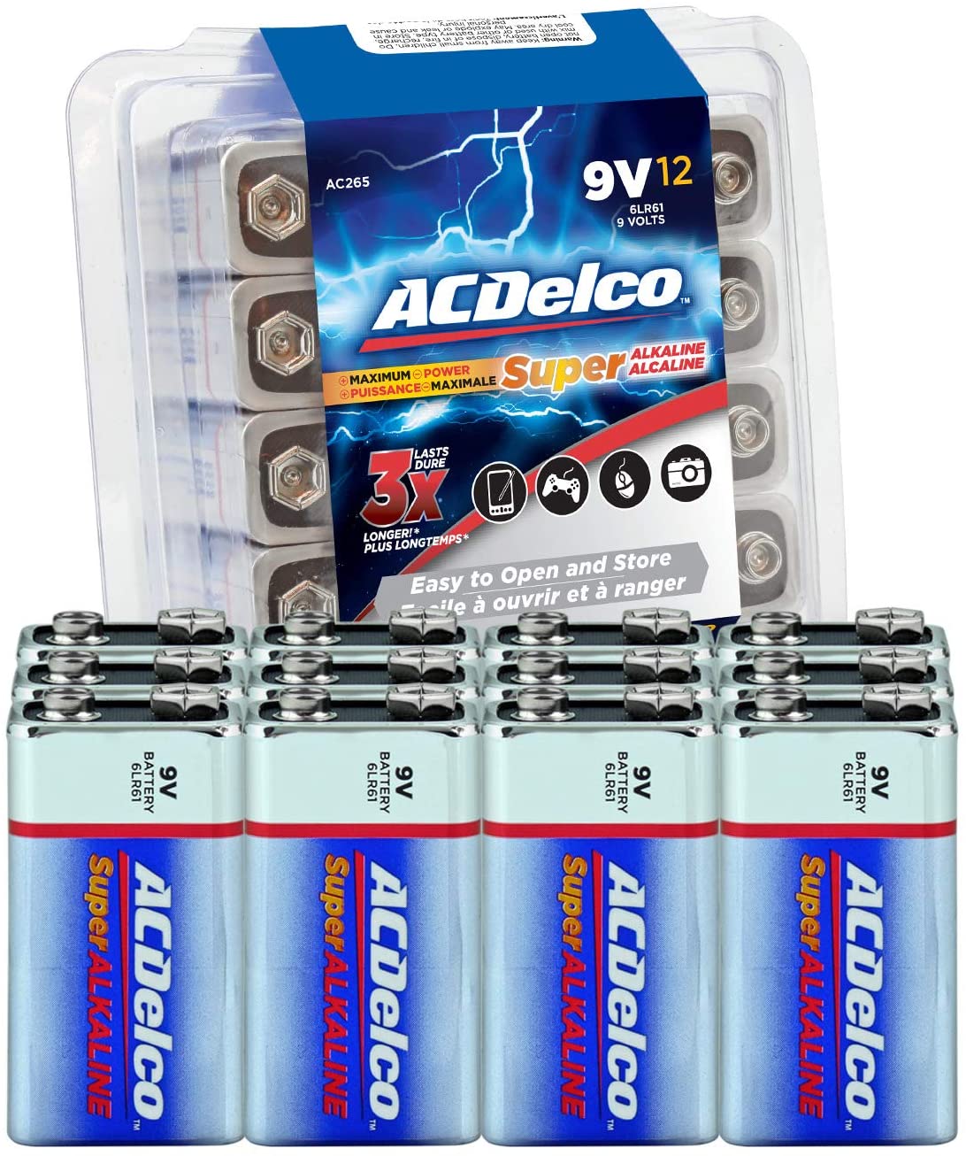 ACDelco Alkaline AAA Batteries (100-Pack) in the AAA Batteries