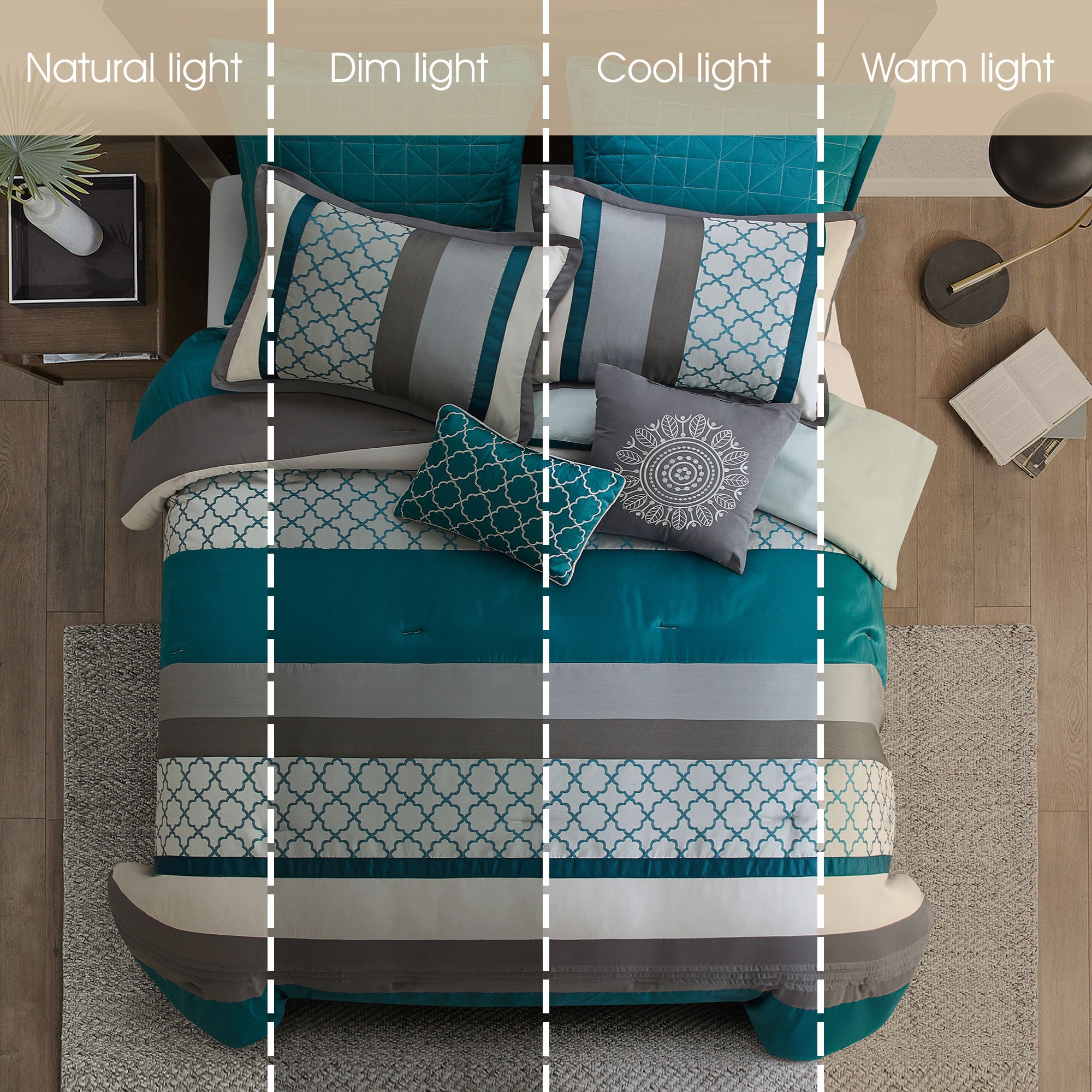 Nanshing AVALON8-K-GRY bedding - View #5