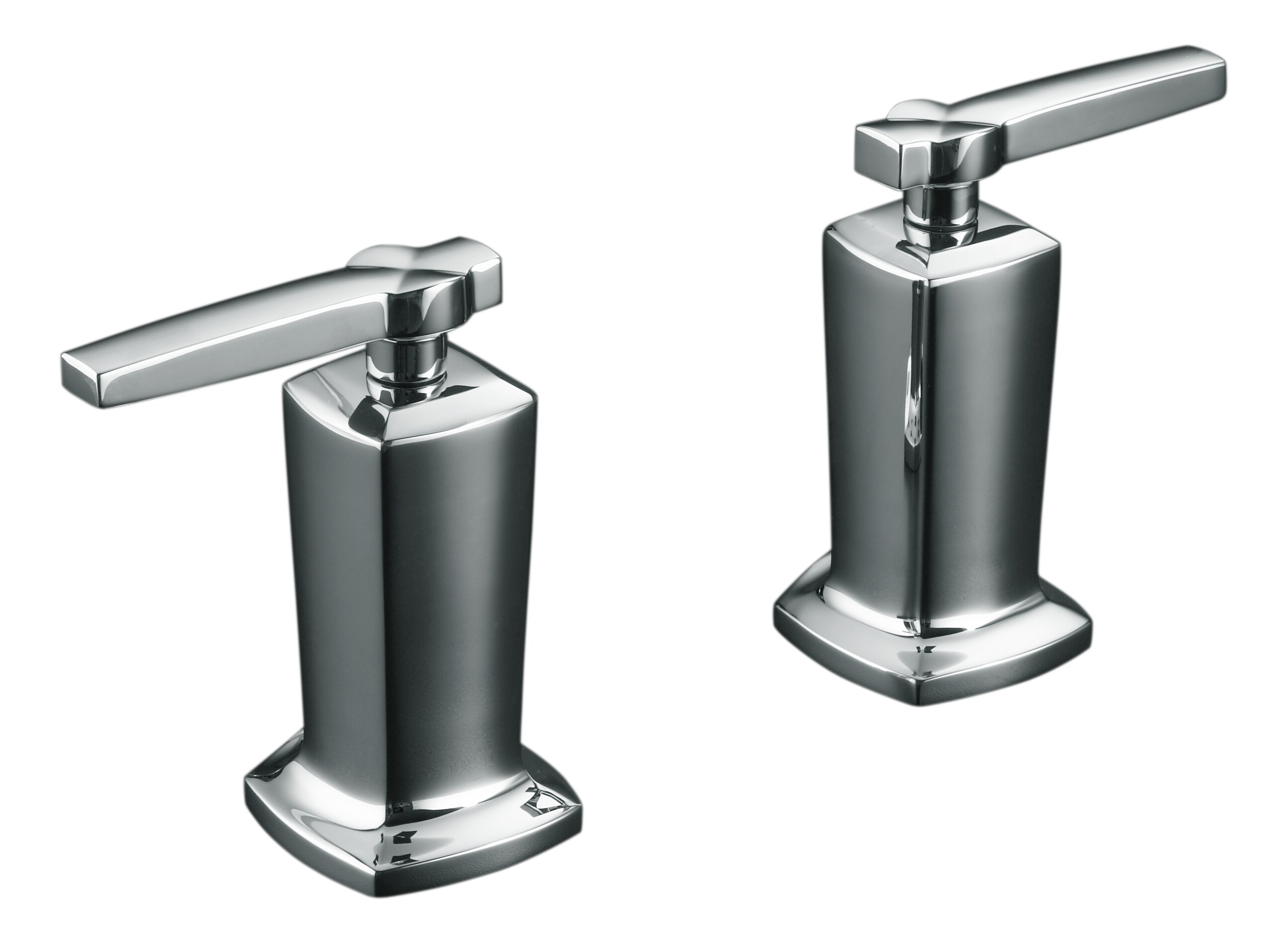 KOHLER 2 Pack Polished Chrome Lever Bathtub Faucet Handle In The   00790990 