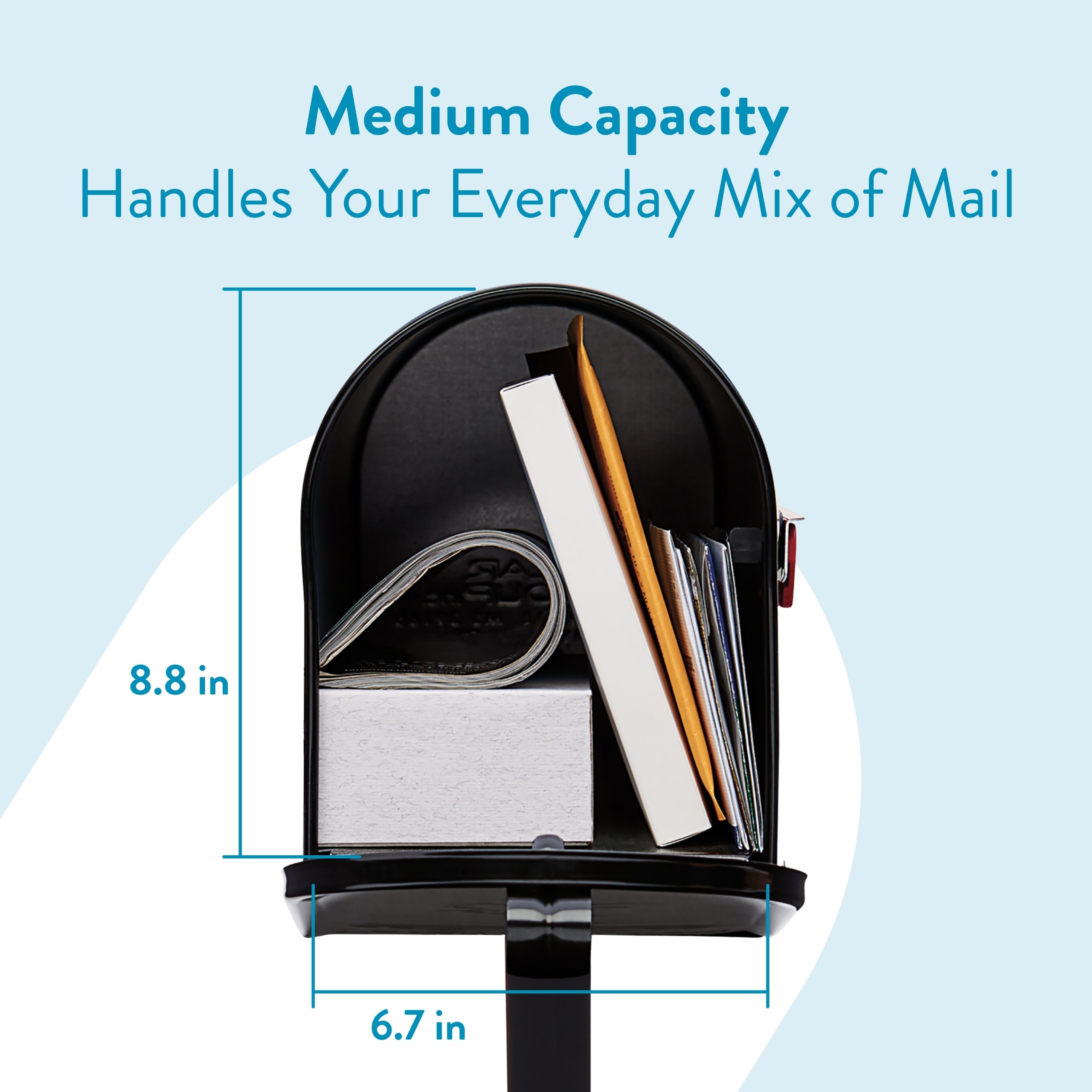 Architectural Mailboxes MC11KITBAM mailboxes - View #4