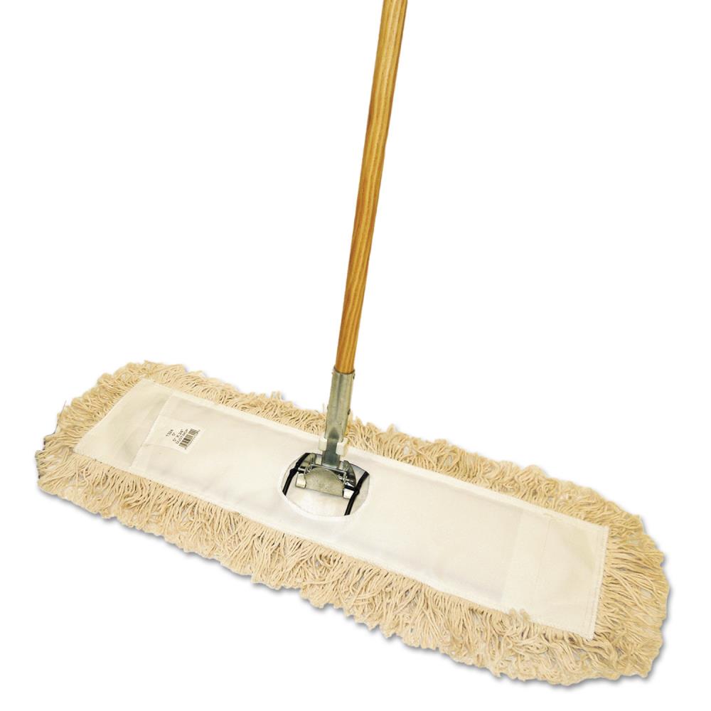 Tricol 38487 Launderable Replacement Dust Mop Cotton 5.5 x 24-Inch 