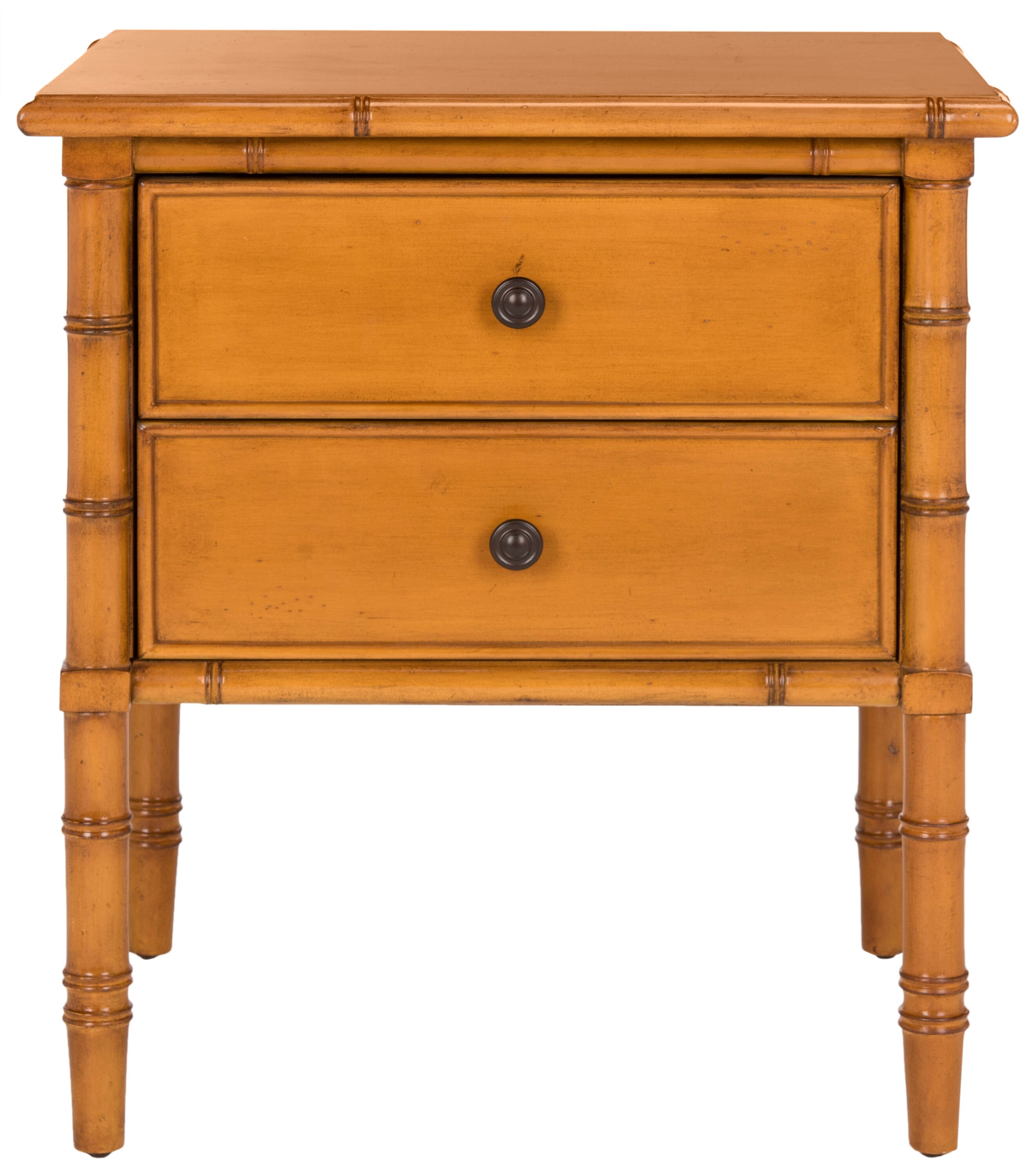 Safavieh NST3501D Mina Brown Nightstand