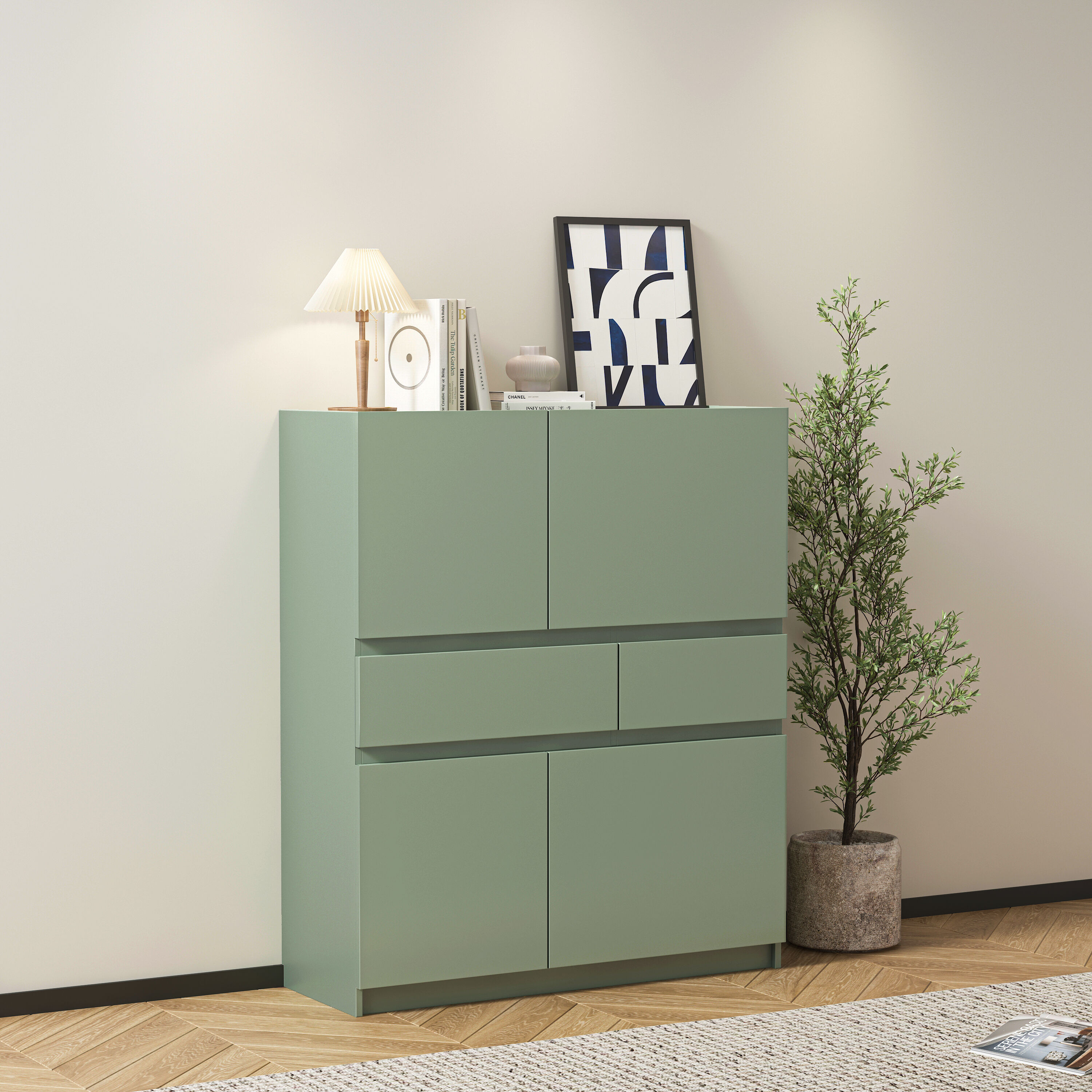 Clihome CL-HZ4M-BK Utility-Storage-Cabinets - View #3