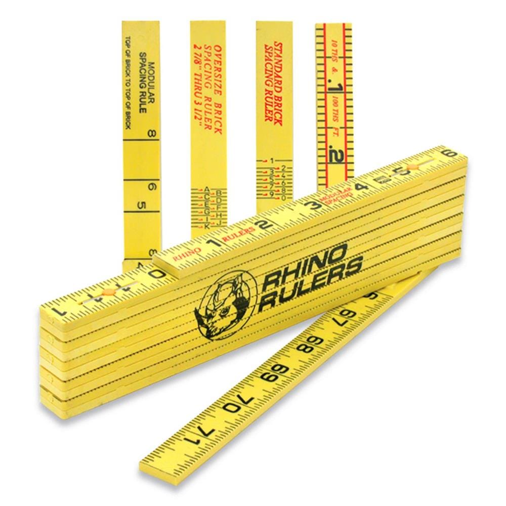 Uonlytech 1pc Folding Ruler Folding Metric Ruler Yard Stick Meter Sticks  for Classroom Woodworking Ruler The Carpenters Yardstick Machinist Ruler