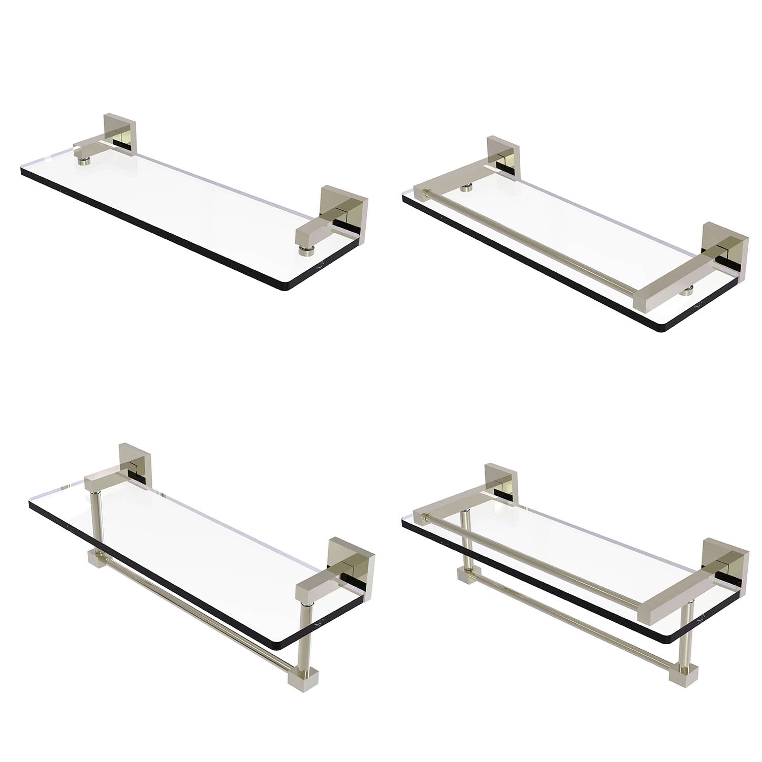 Allied Brass MT-1-16TB-PNI Bathroom-Shelves - View #3
