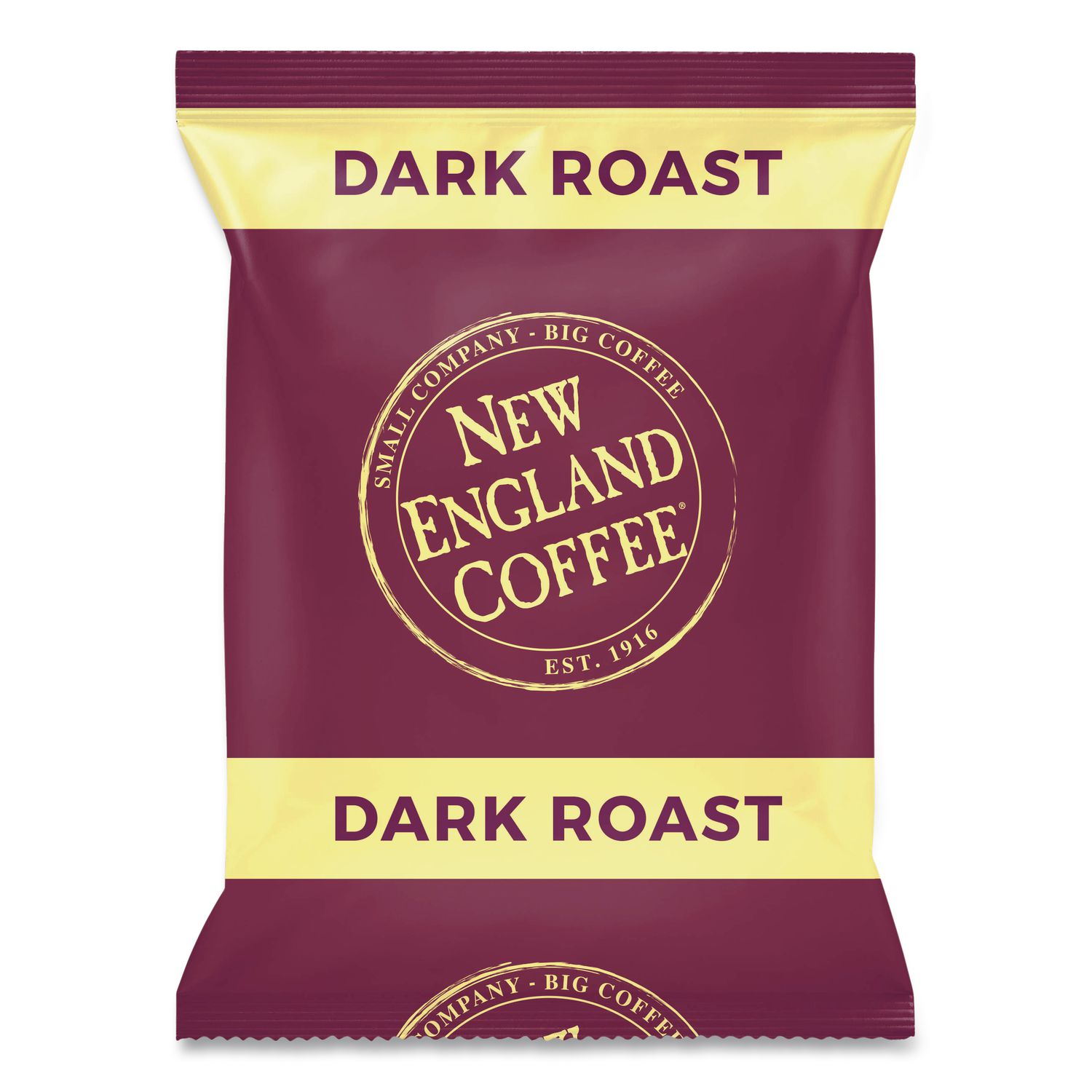 New England Coffee Coffee Portion Packs French Dark Roast 2.5 oz Pack 24/Box