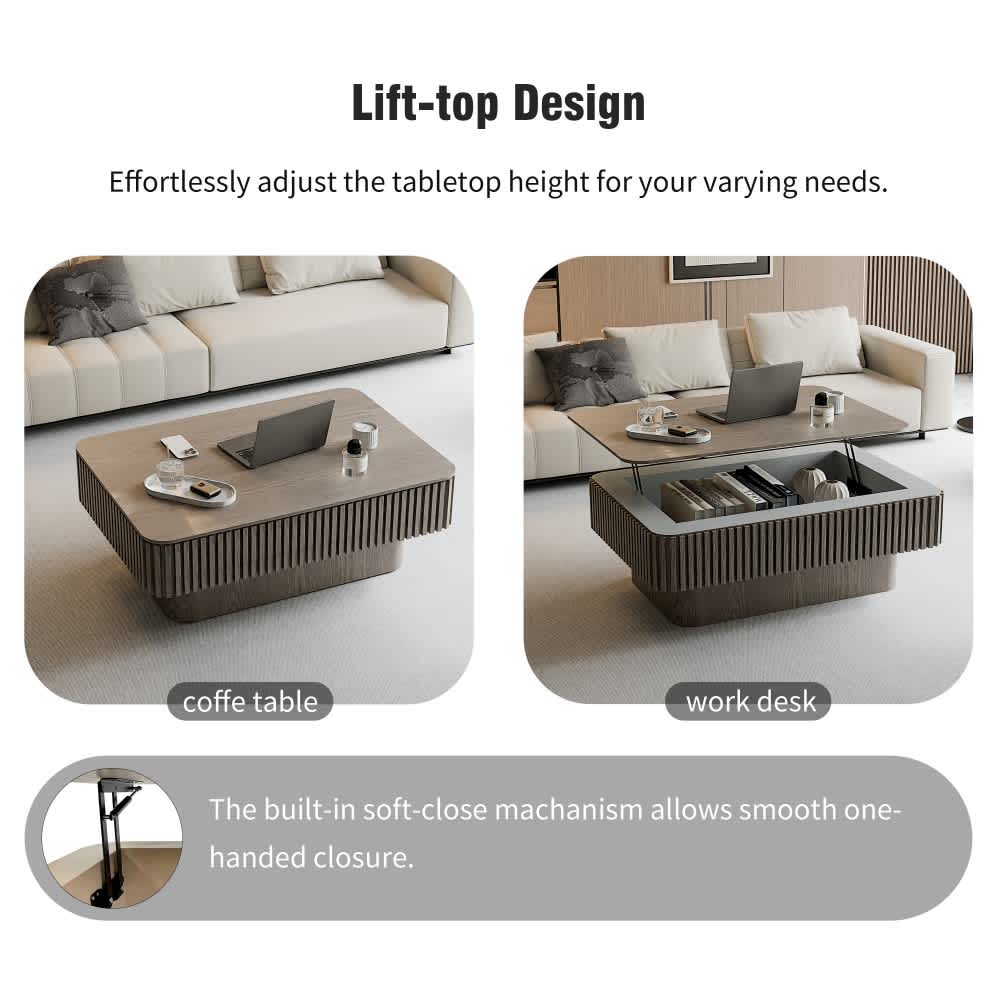 Coolbibila MIA-COFFEE-GRAY Coffee-Tables - View #6