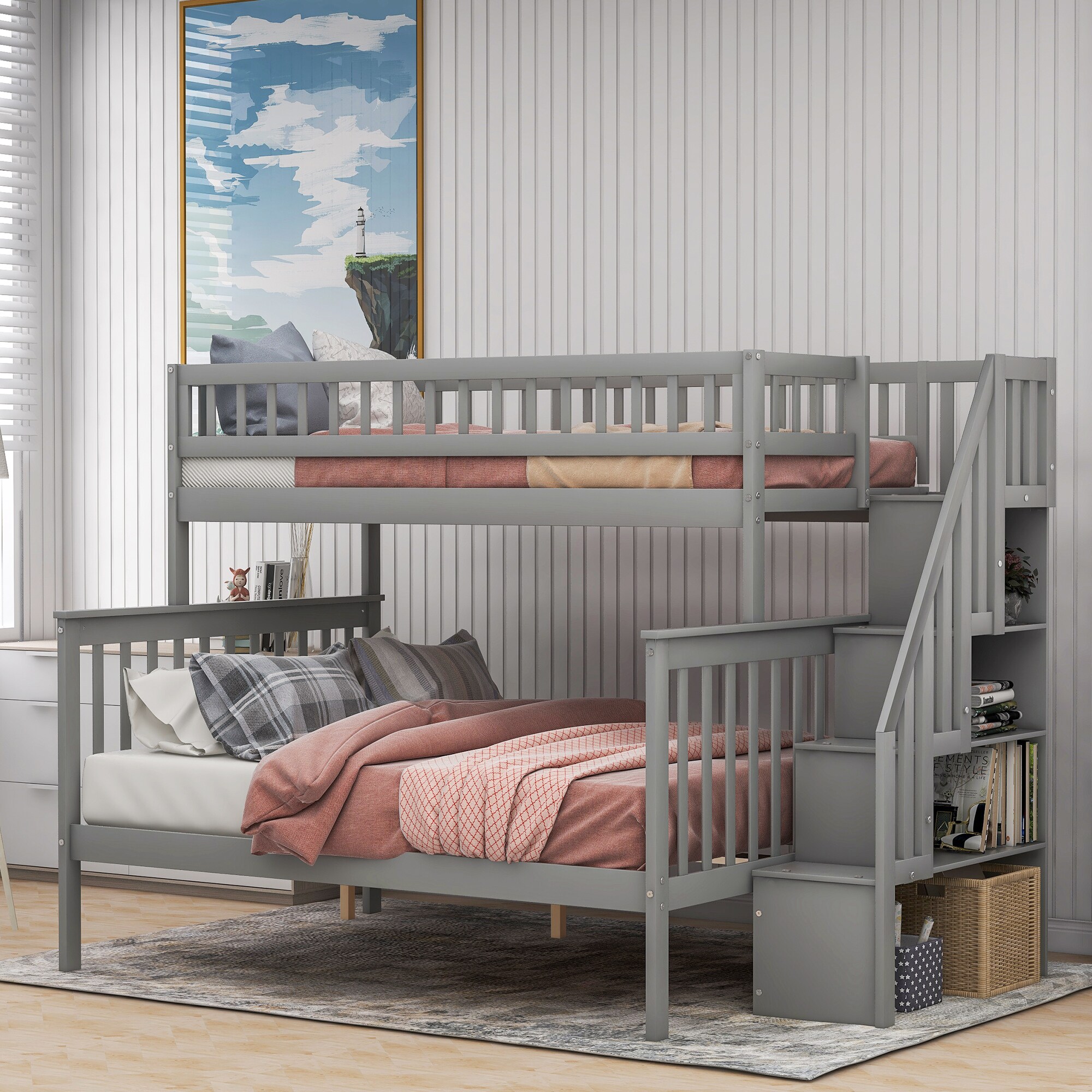ModernLuxe SM000296AAE-1 Bunk-Beds - View #2