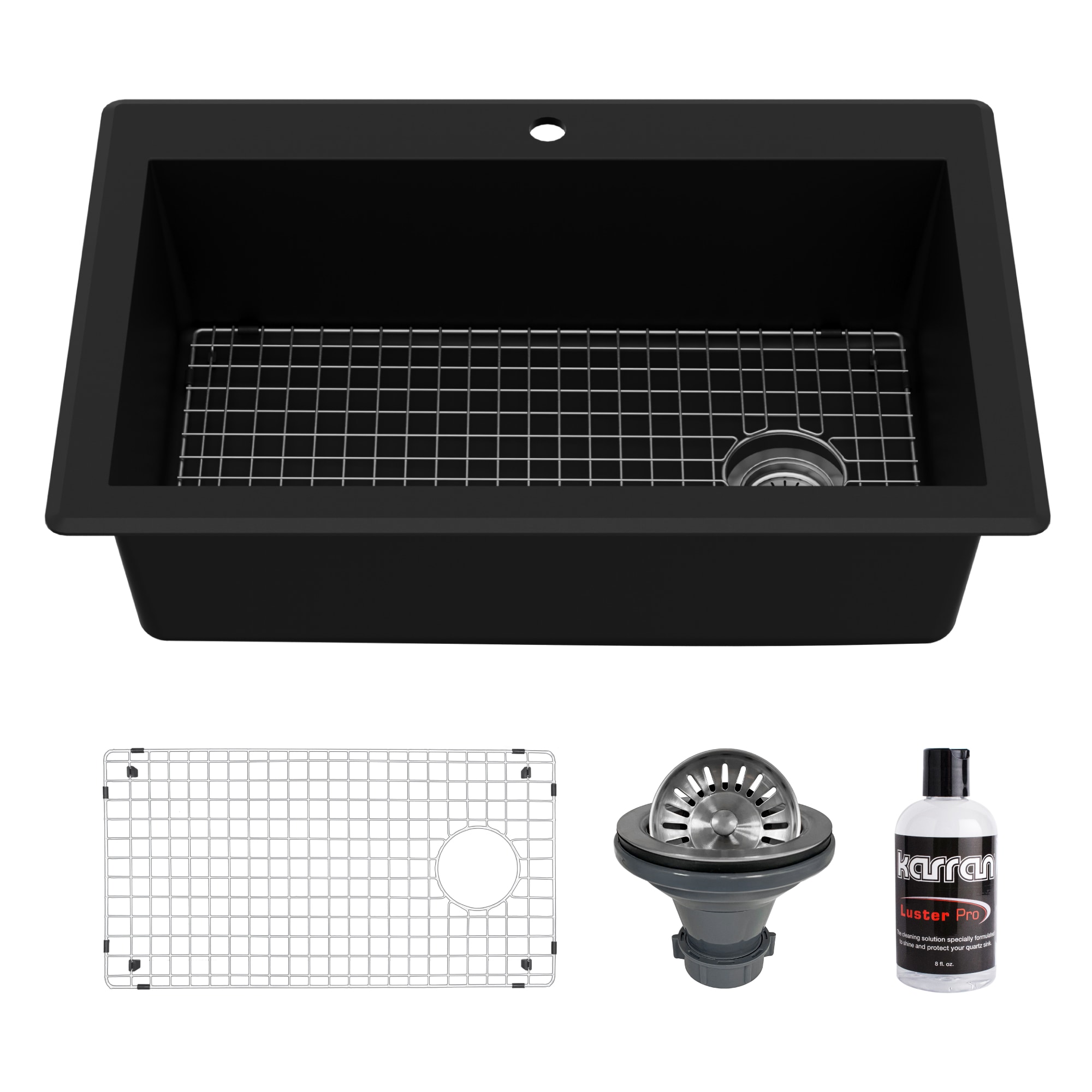 Karran QT-670-BL-PK1 Kitchen-Sinks - View #3