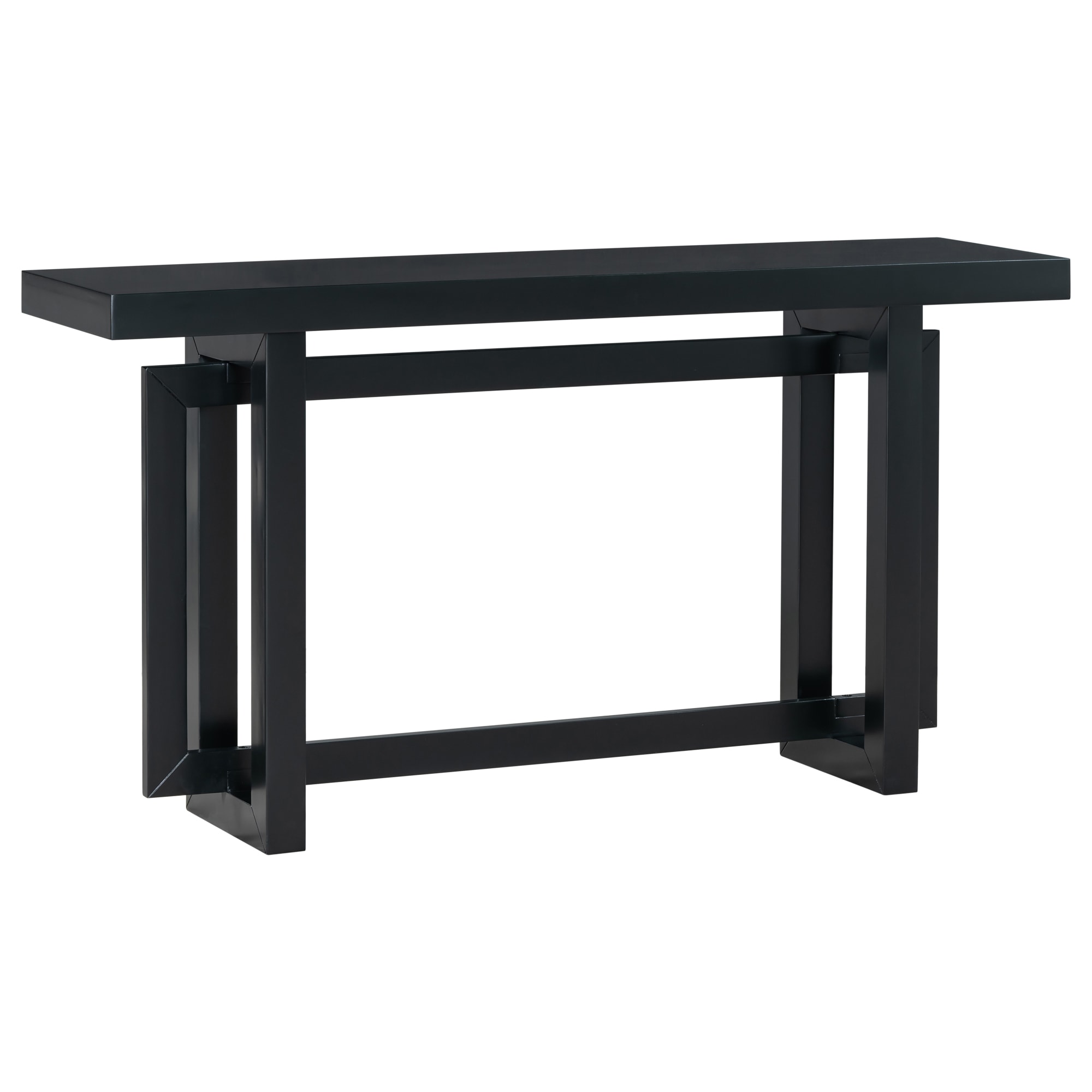 SINOFURN SYA020299BN Modern Black Console table