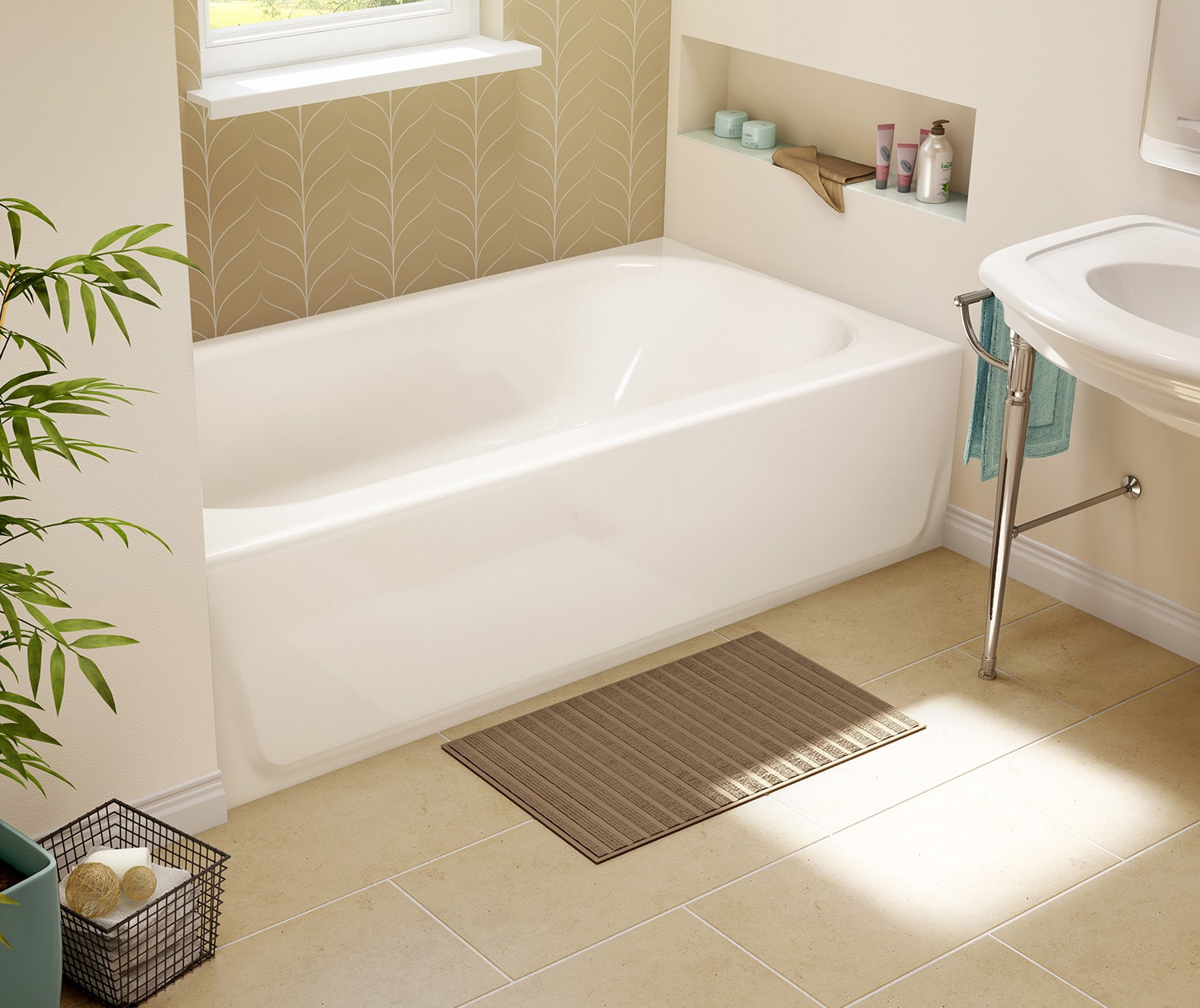 Cross Shape 3-Post Bath System