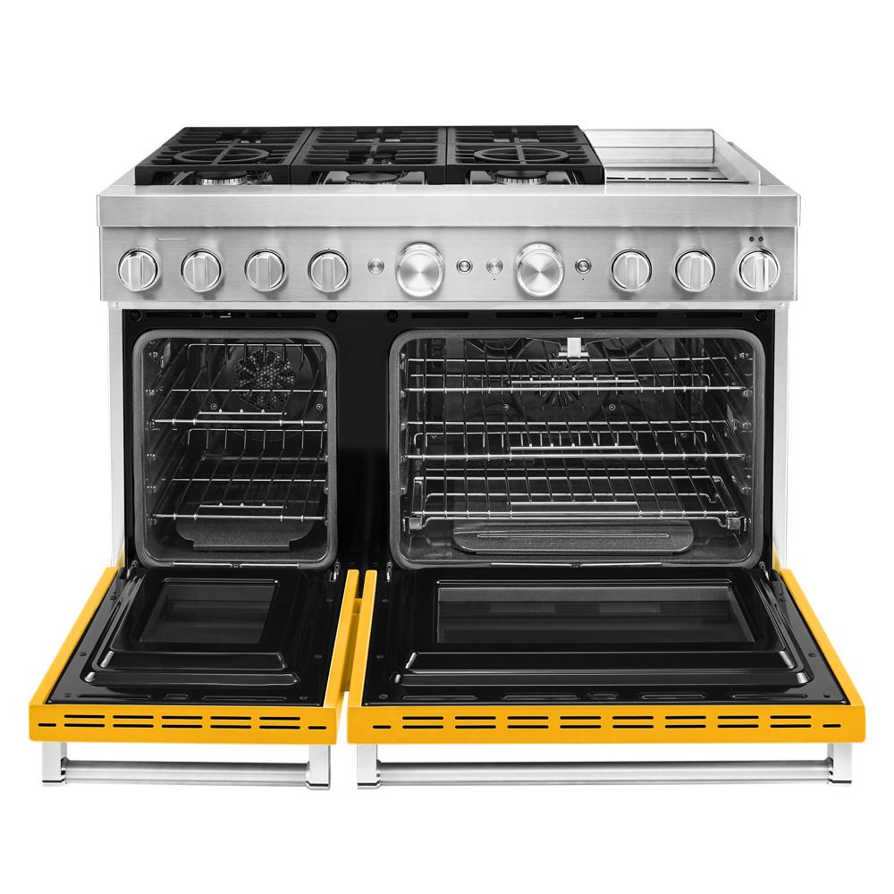 KitchenAid KFDC558JYP Double-Dual-Fuel-Ranges - View #2