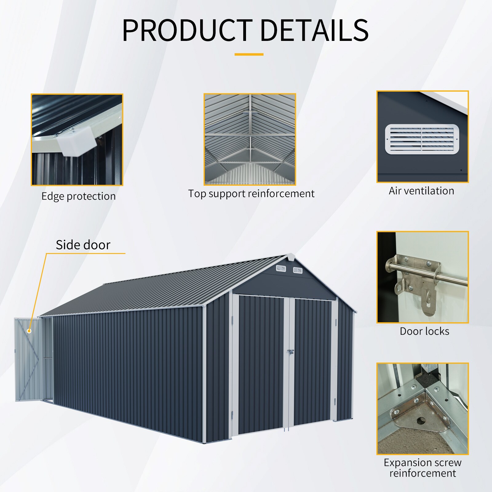 Mondawe MO-WWC-09822 Metal-Storage-Buildings-Sheds - View #8