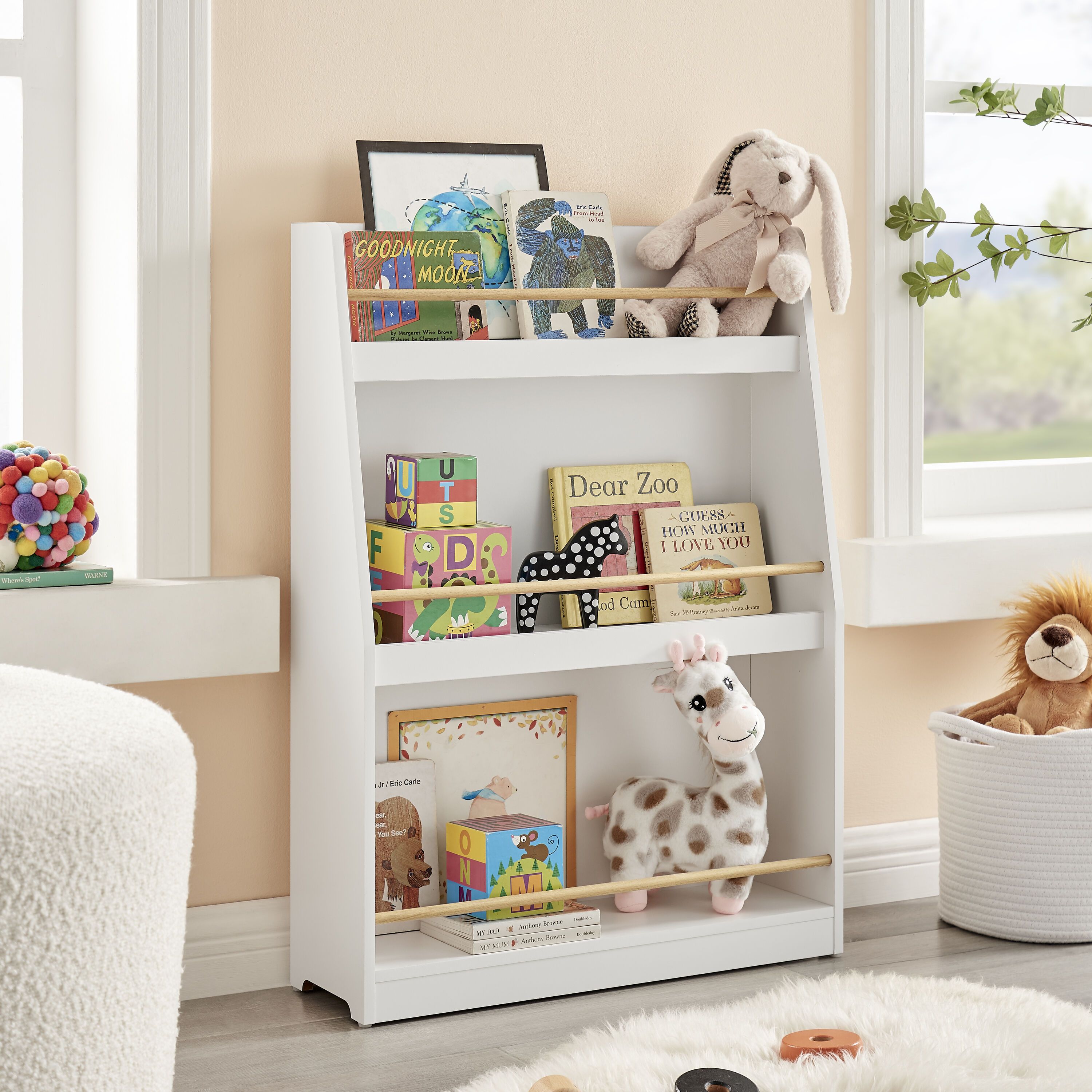 Danya B. XF22315WH Kids-Bookcases - View #6
