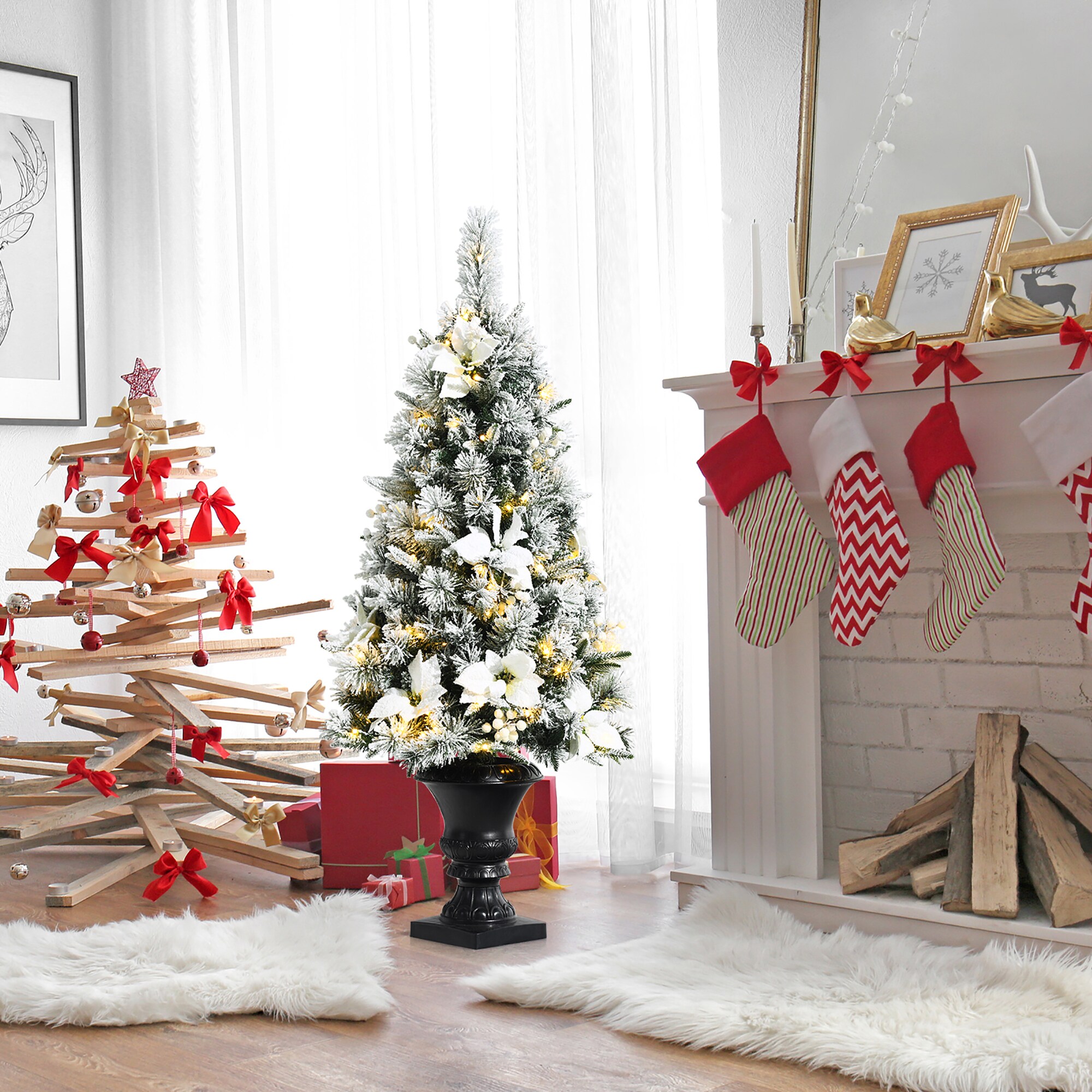 Costway CM23486US Artificial-Christmas-Trees - View #7