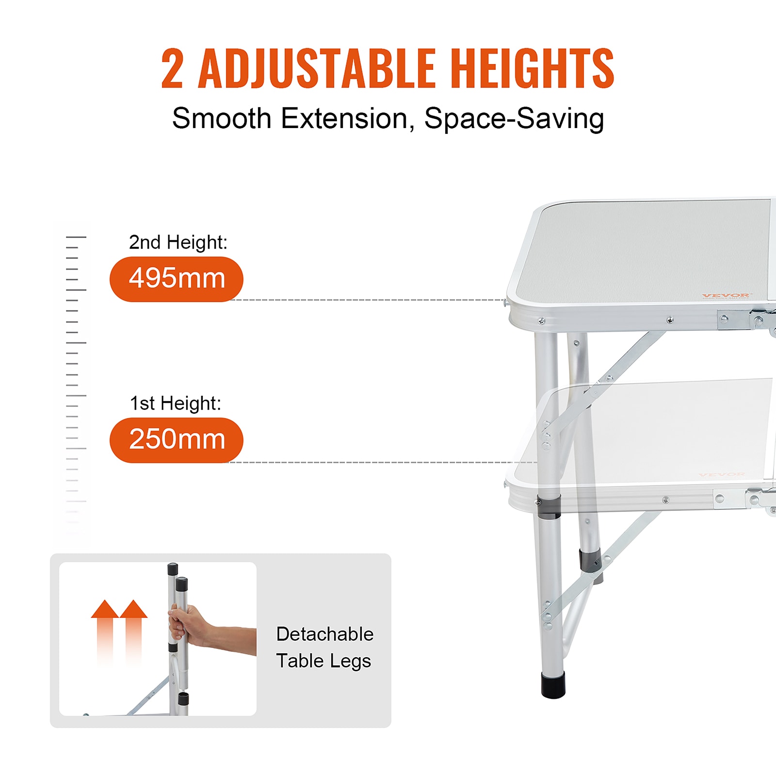 VEVOR HWZDMDF70LBS2ZN2QV0 Picnic-Tables - View #6