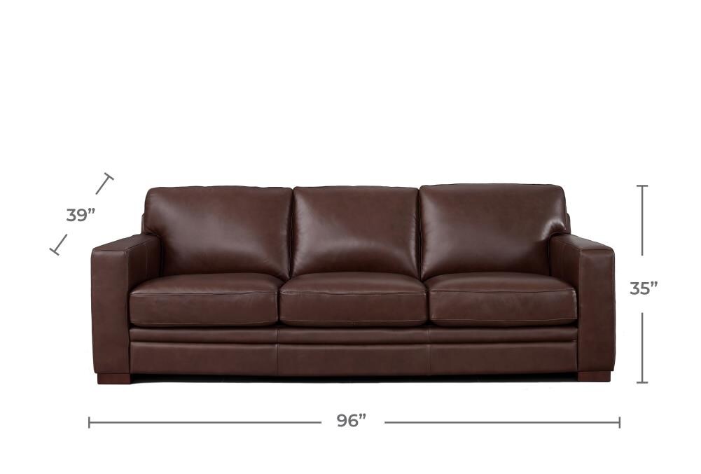 Hydeline Dillon Rustic 2 Piece Genuine, Bristan Leather Sofa