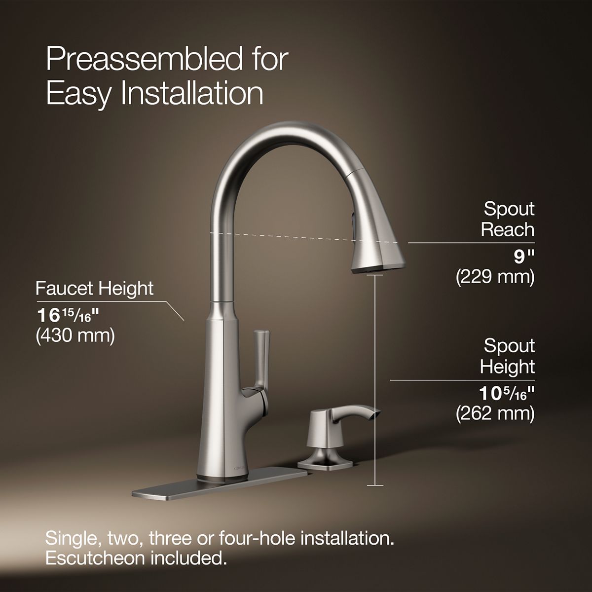 KOHLER R26756-SD-VS Kitchen-Faucets - View #3
