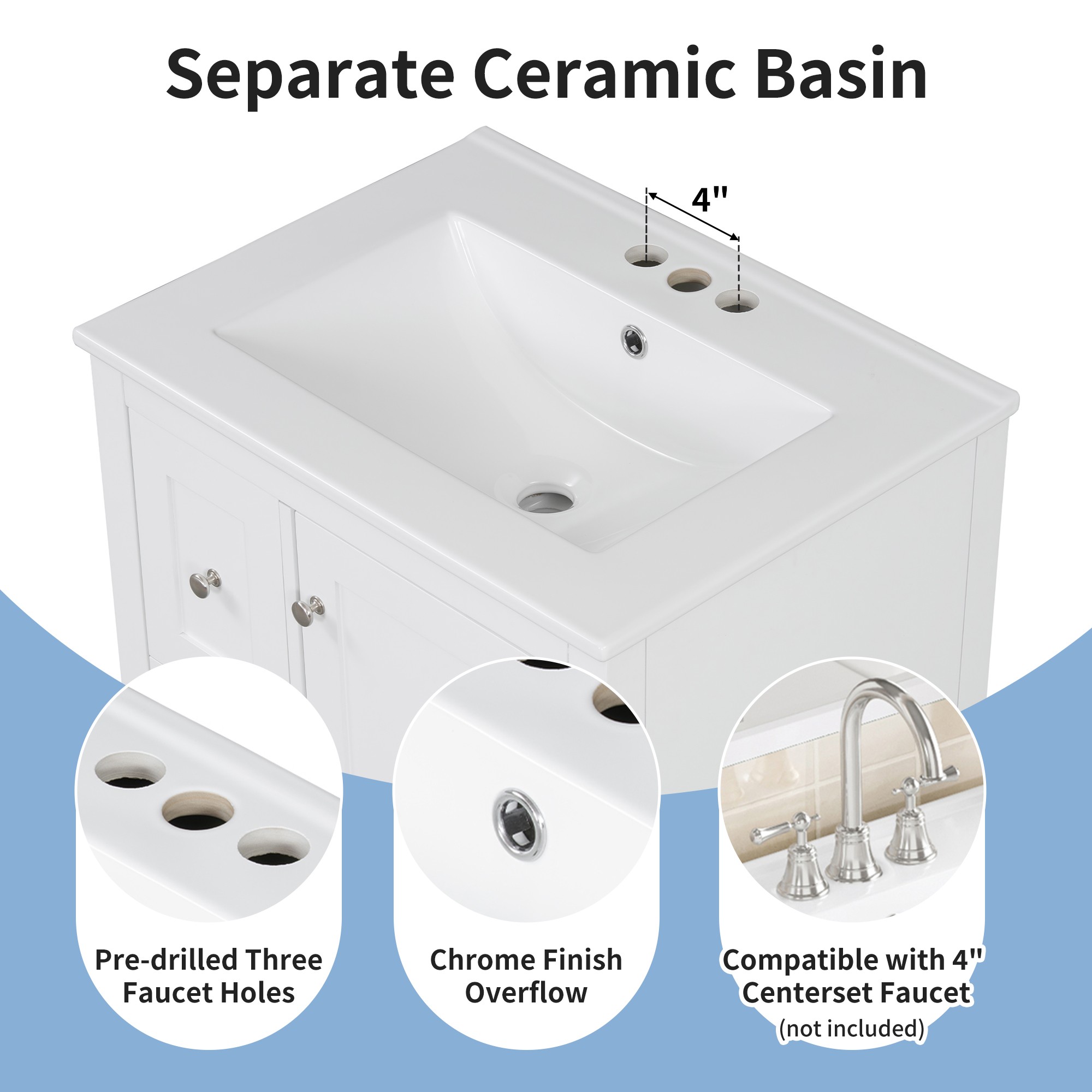 Dimakai DI-BY2802K3P Bath-Vanity-Combo - View #12