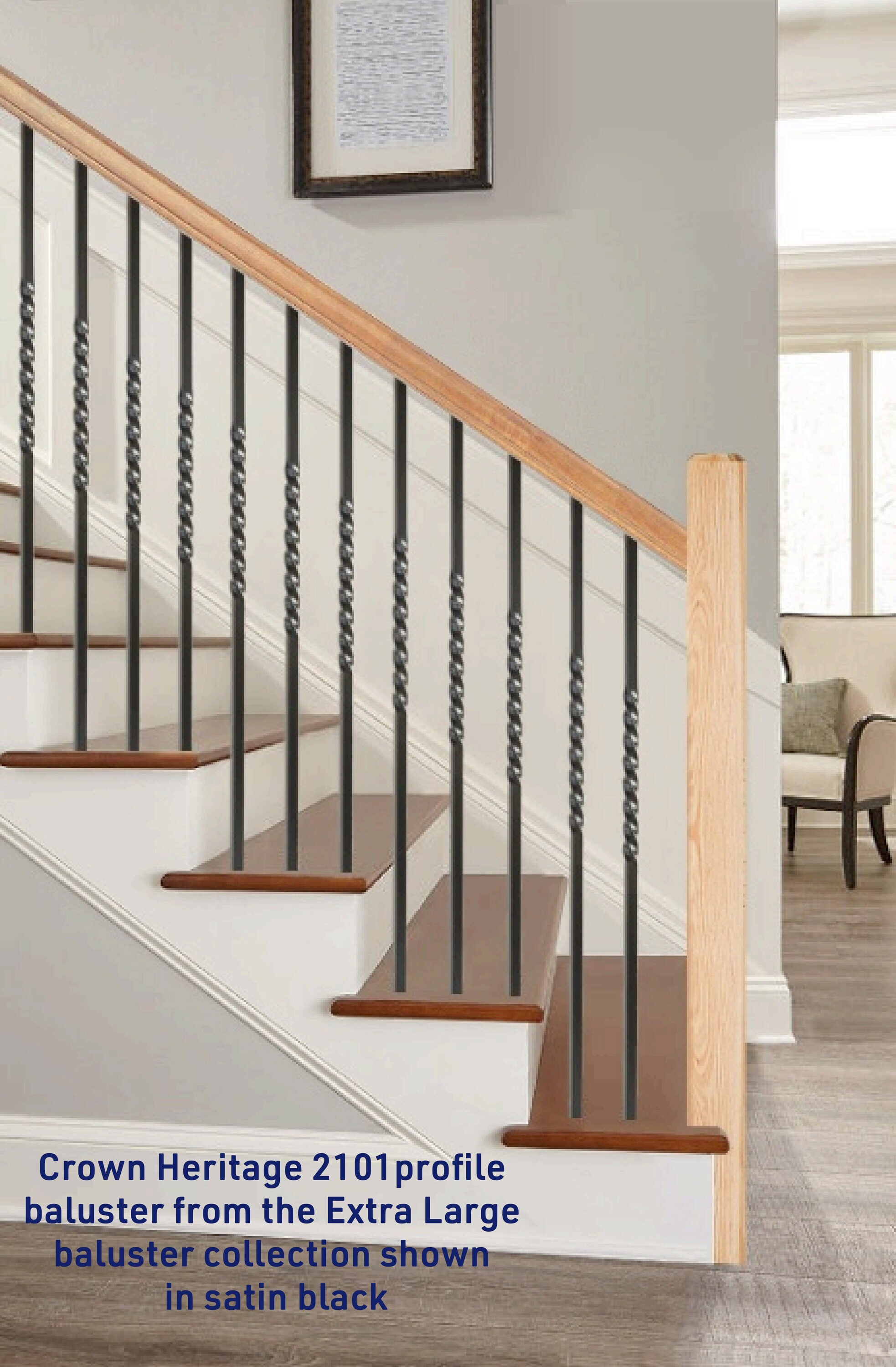 Crown Heritage 4582101RC44 Interior-Stairpart-Balusters - View #2