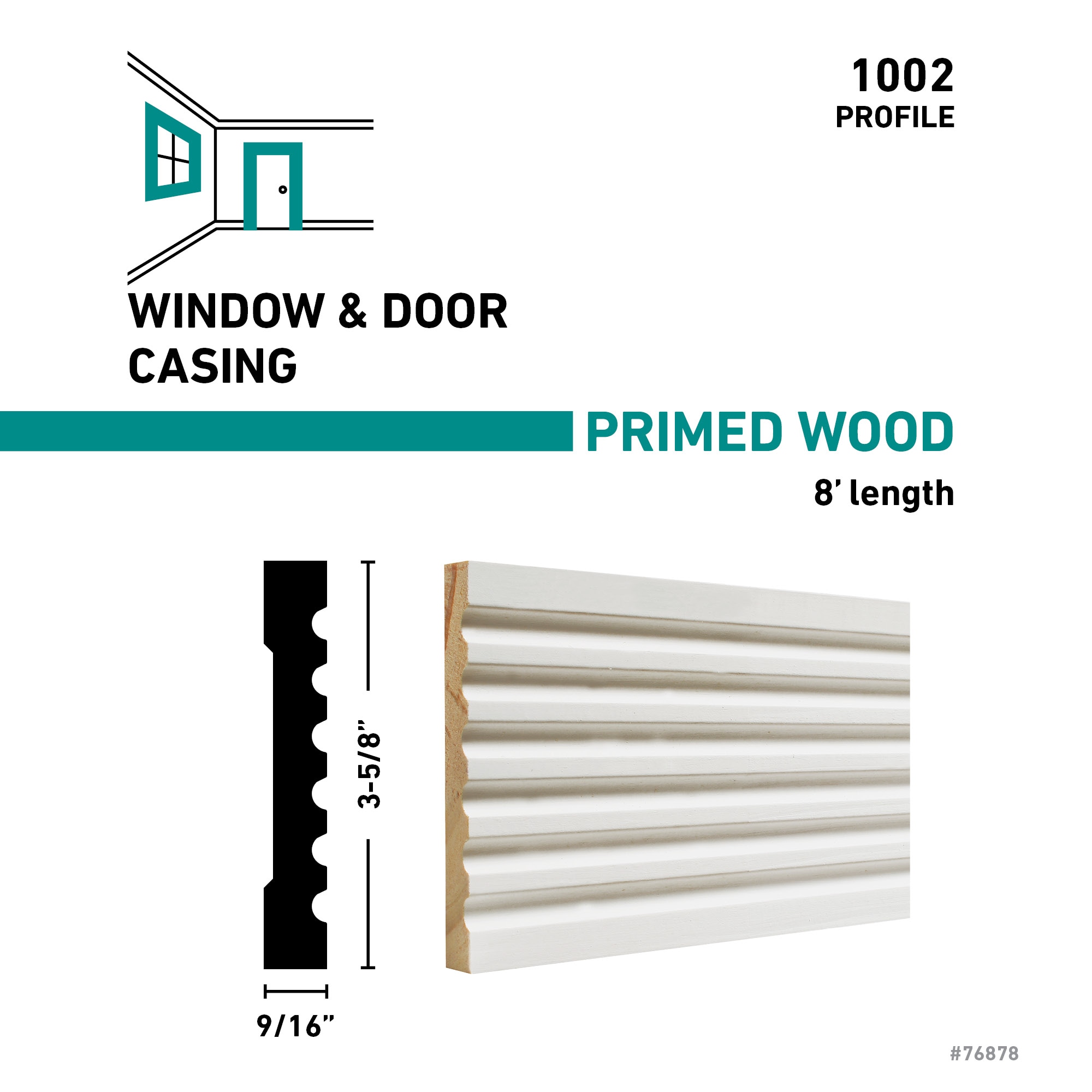 RELIABILT 1002 8FJPMD Window-Door-Casings - View #3