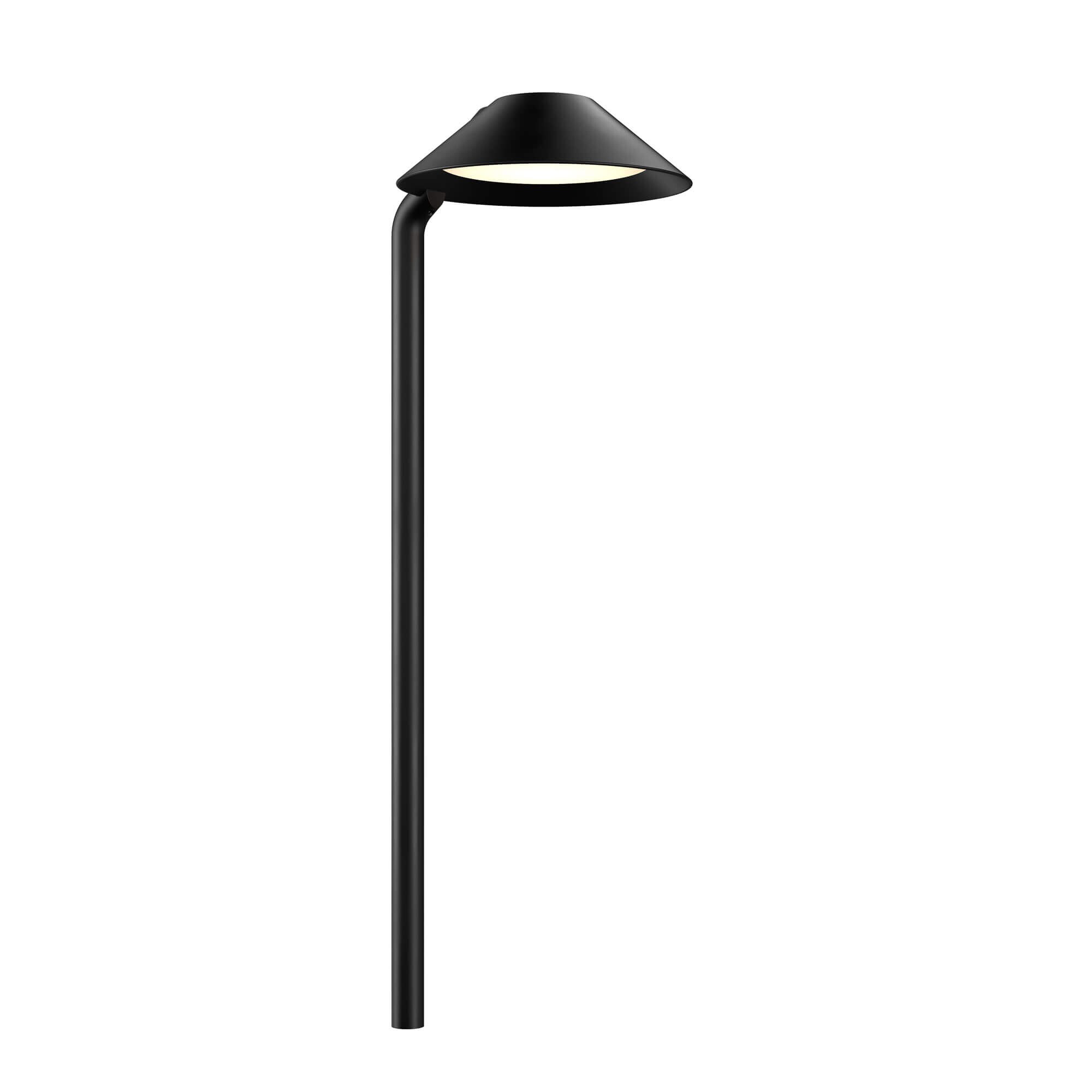 DALS Lighting DCP-CPL24-BK Gaia 360 -Lumens 6 -Watt Black Low voltage Hardwired Smart Compatible Integrated LED Path Light ( 4000-K )