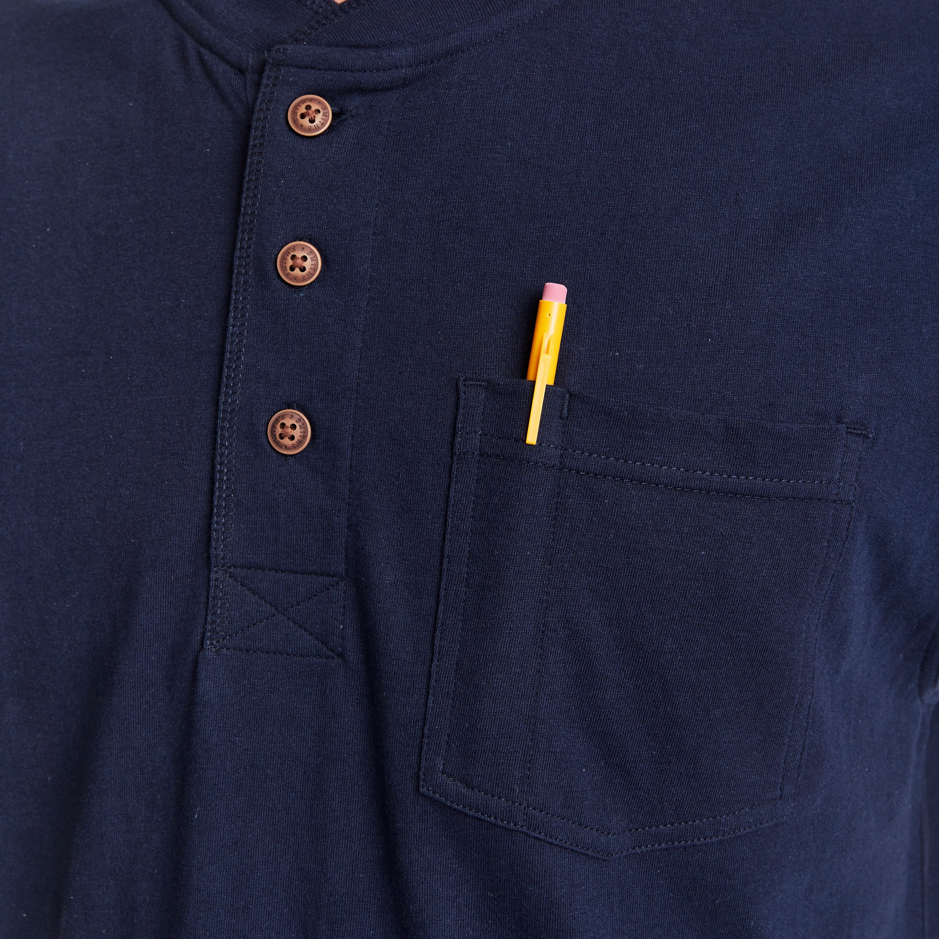 Smith's Workwear S4643LT-NAV-M Tops-Shirts - View #4