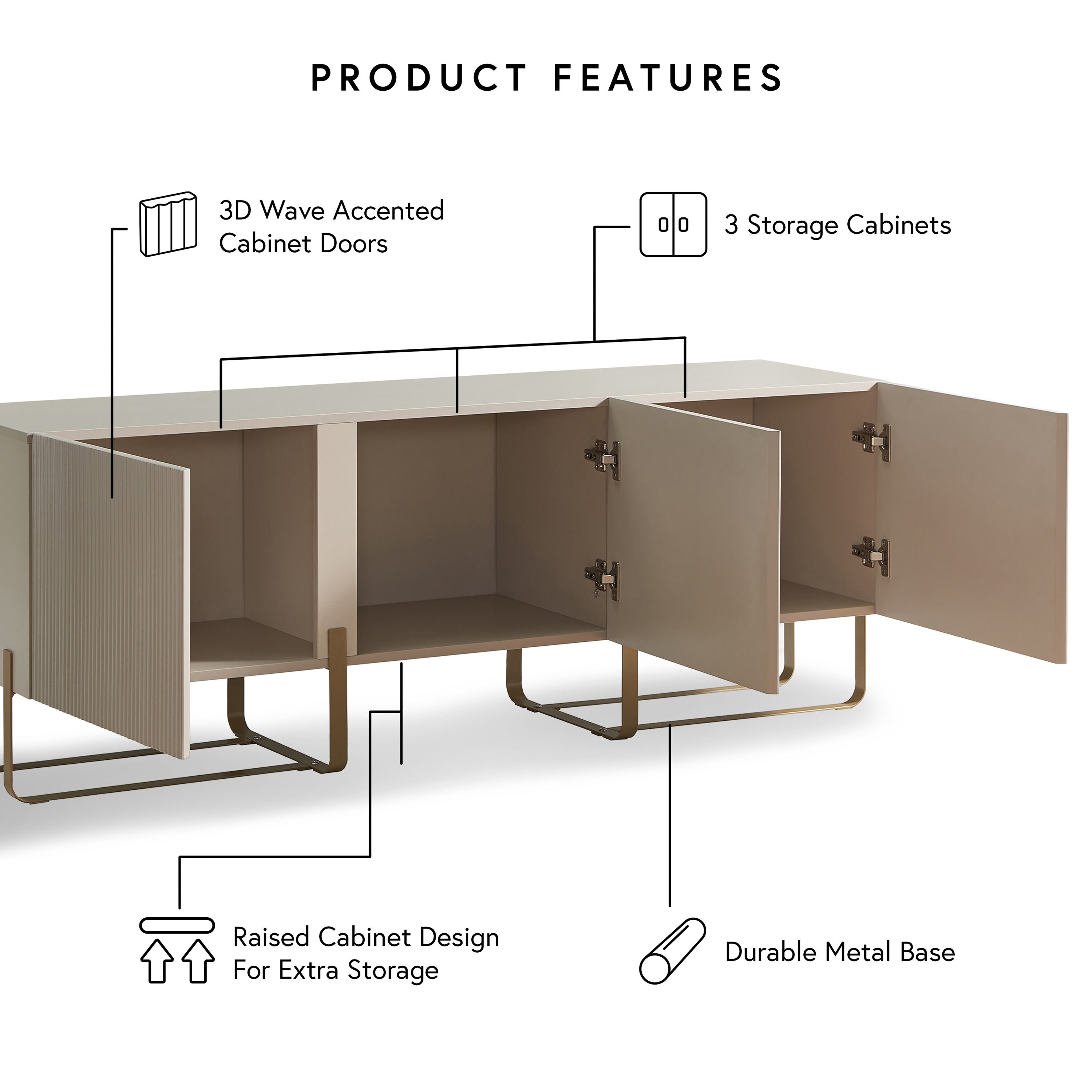 Furniture of America IDI-223160 Tv-Stands - View #7