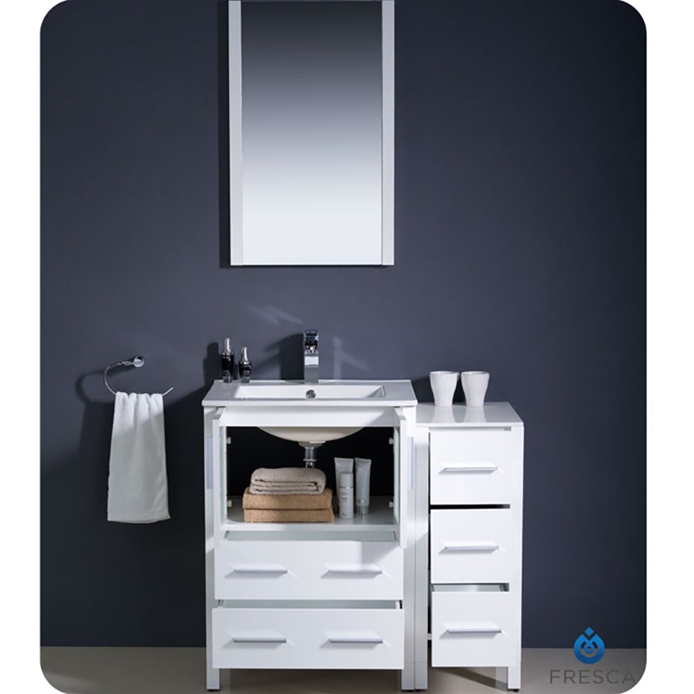Fresca FCB62-2412WH-I Bath-Vanity-Combo - View #10
