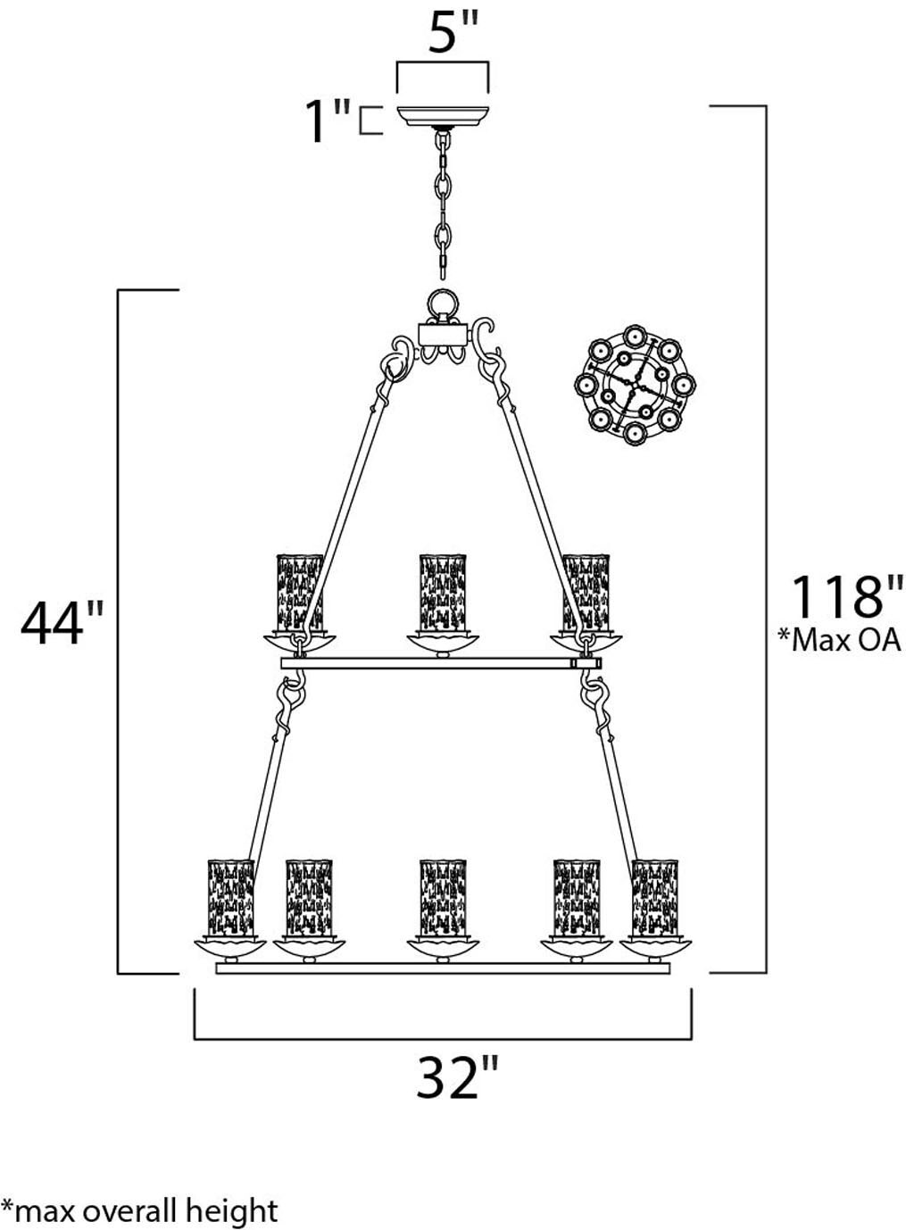 Maxim Lighting 10977WSOI b090015 - View #5