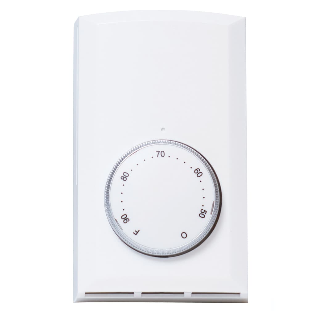 Cadet T522-W 120-Volt Mechanical Non-Programmable Thermostat Use with Electric Baseboard 120V-240V