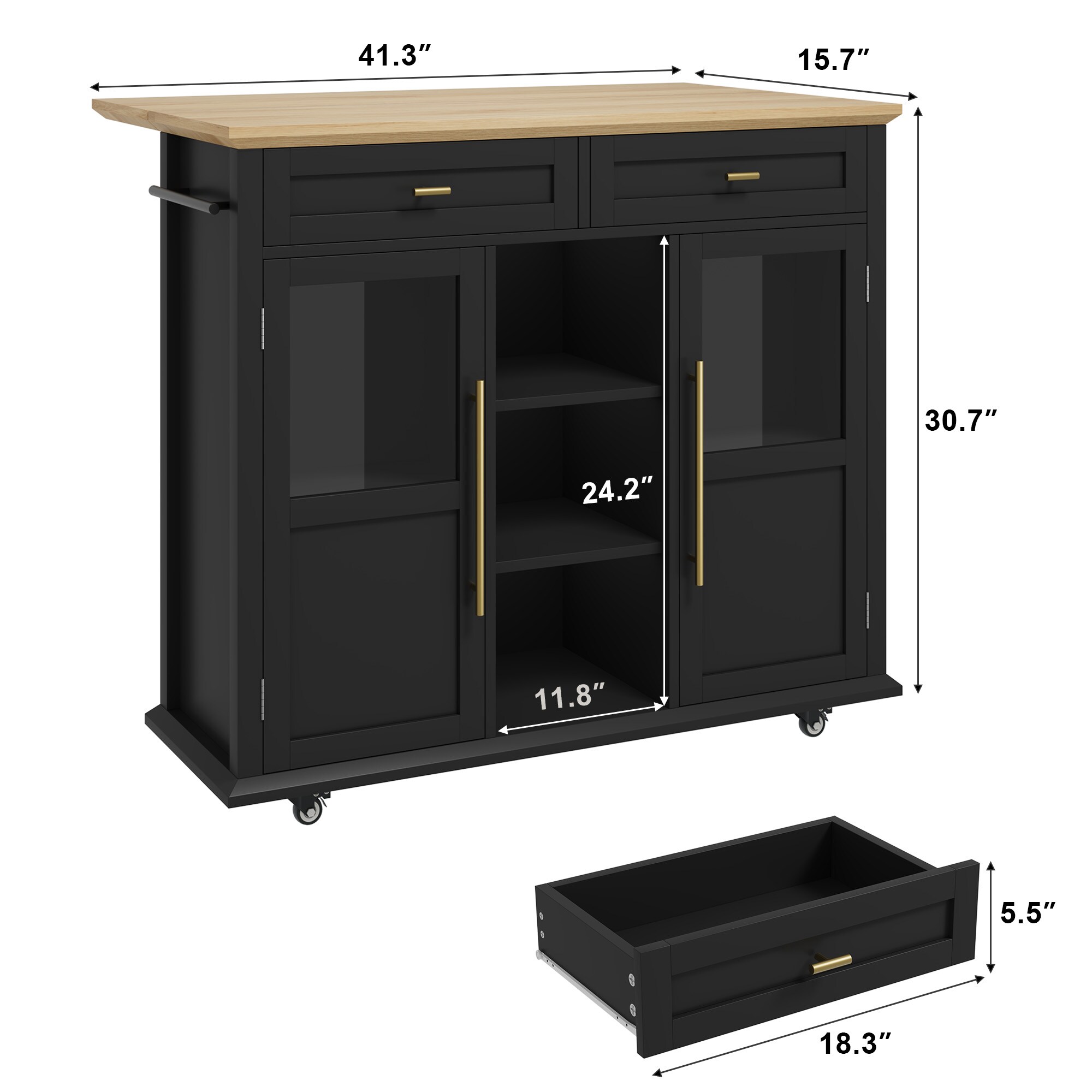 GarveeLife C3H-EYF2XZTRZR23V2-C Kitchen-Furniture - View #6