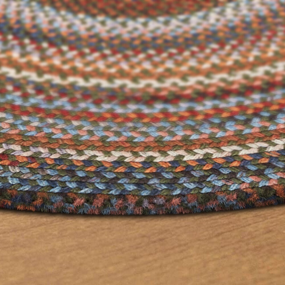 Rhody Greengrass Braided Area Rug