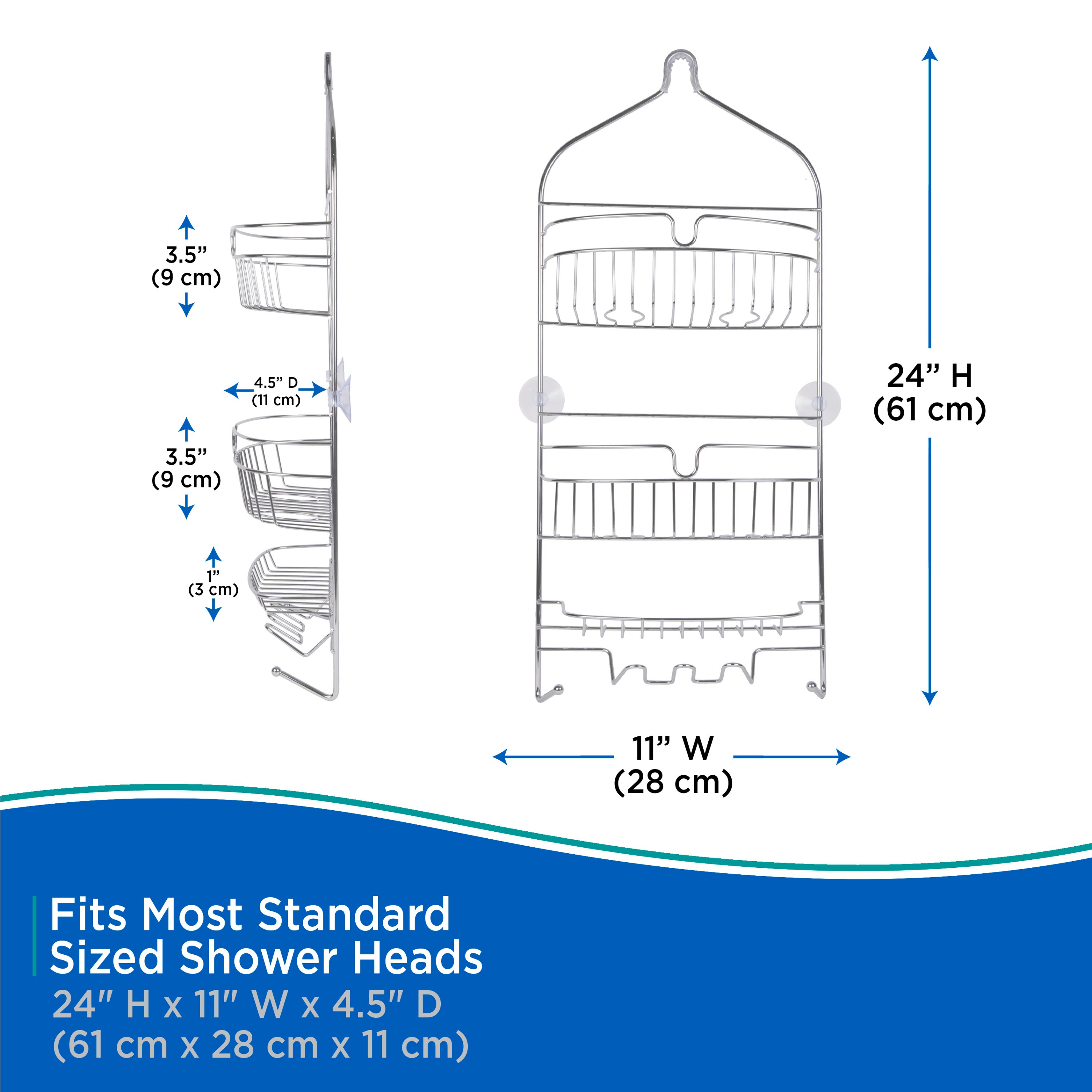 Kenney KN614151 Hanging-Shower-Caddies - View #7