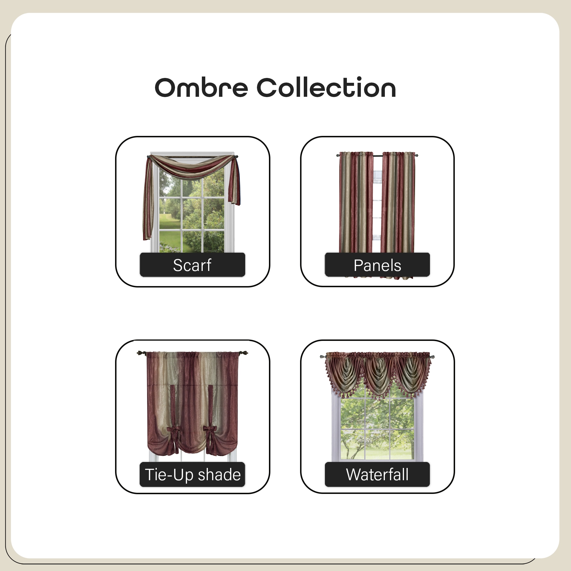 Achim OMSF144BU6 valances - View #7