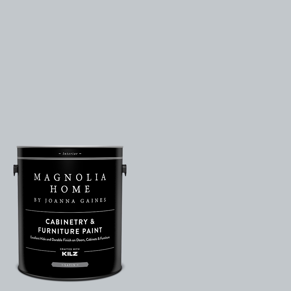 Magnolia Home MAG123-4141121  by Joanna Gaines Satin Cement Pots MAG123 Tintable Cabinet Furniture Paint Enamel ( 1-gallon )